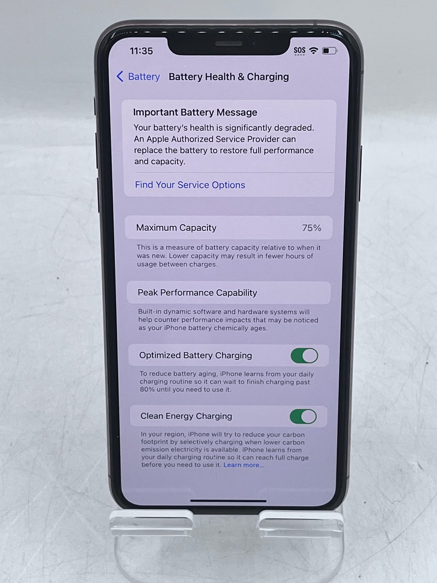 Unlocked Apple iPhone 11 Pro Max MWFL2LL/A A2161 512GB - Gold