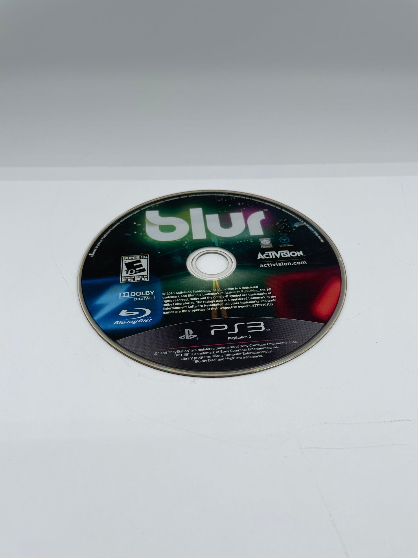 Blur for PlayStation 3 - Complete with Box and Manual Free Shipping