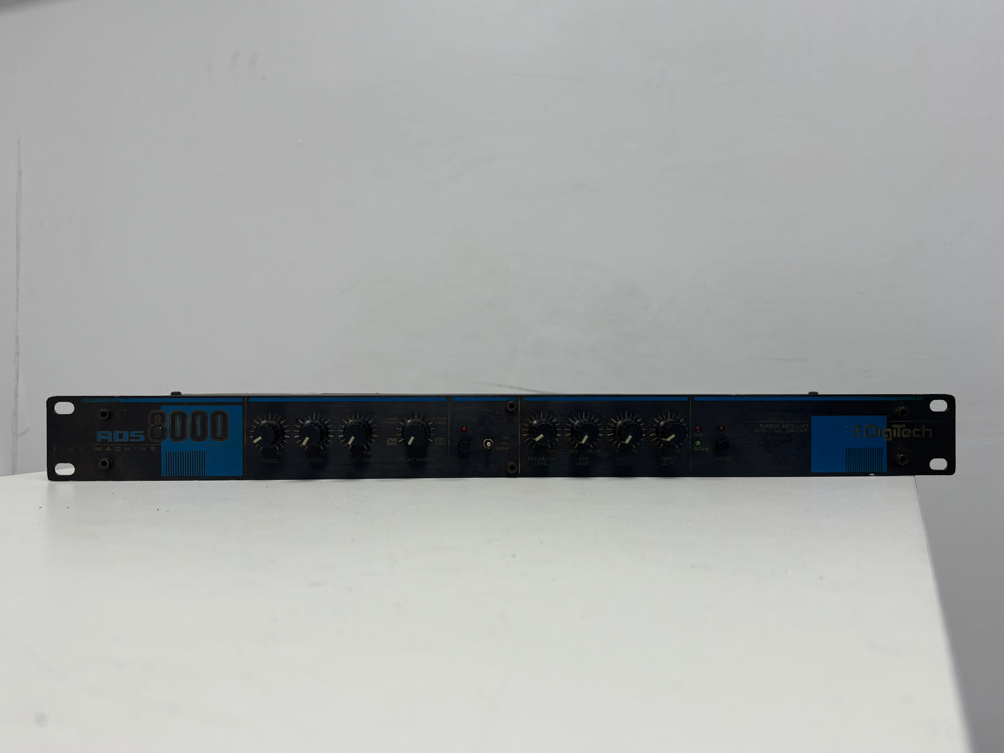 DigiTech RDS-8000 Time Machine Delay/Looper Rack Unit 1992 Black Used C