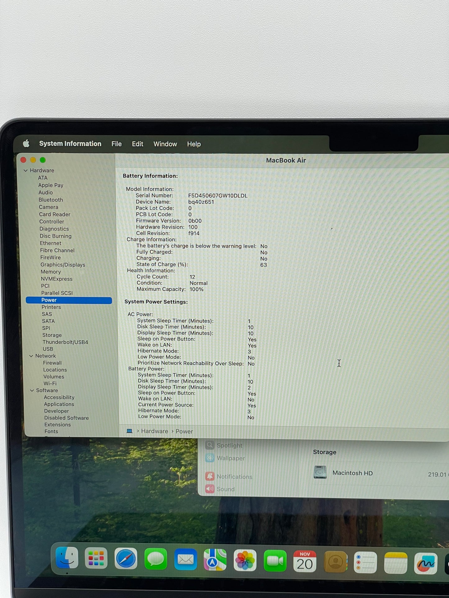2022 Apple MacBook Air 13.3" 8C M2 8C GPU 16GB 256GB A2681 REMOTELY MANAGED 12CC