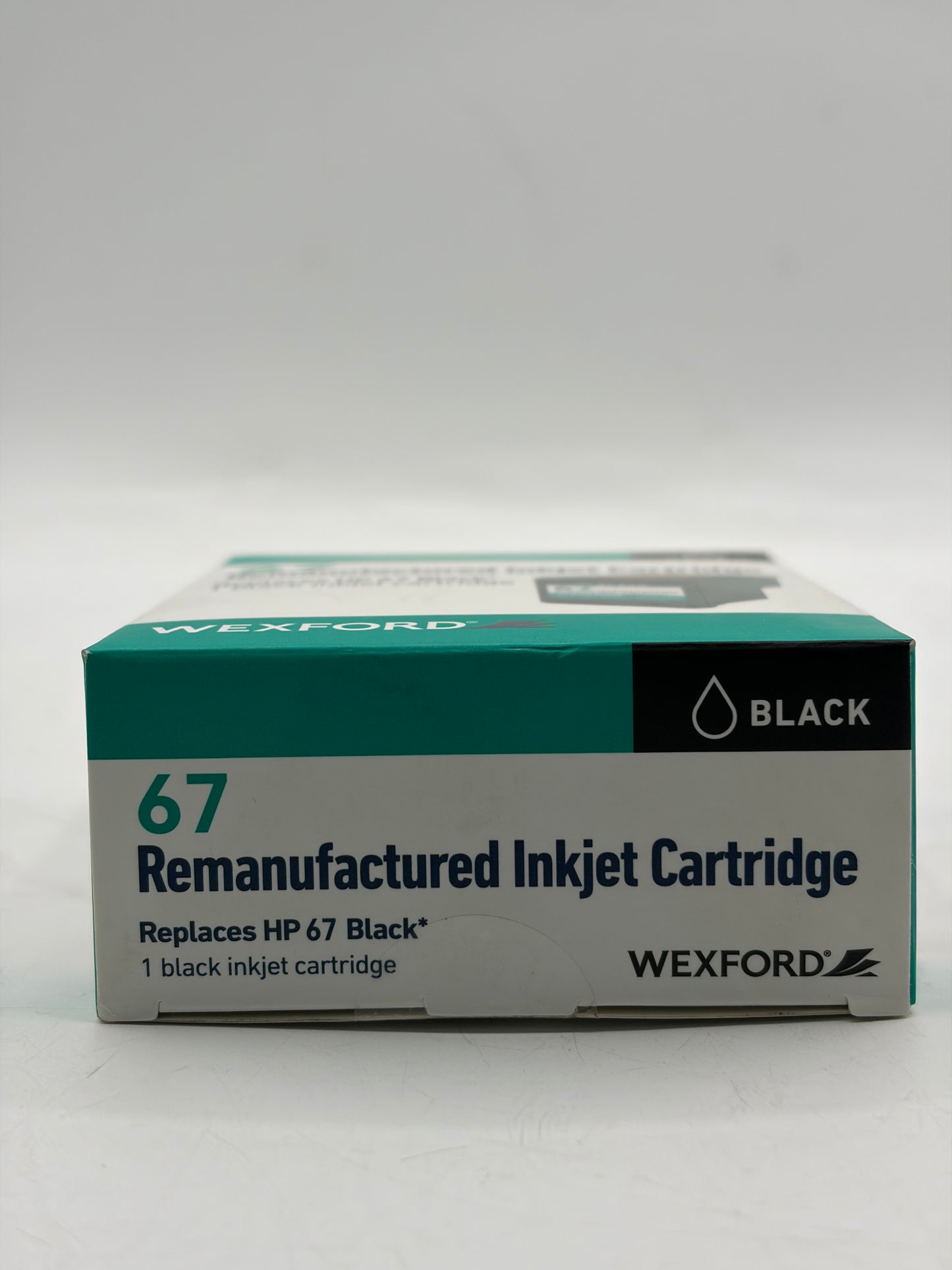 WEXFORD 67 Black Inkjet Cartridge, Replaces OEM HP 67 3YM56AN - BRAND NEW IN BOX