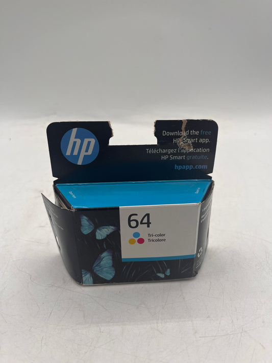 HP 64 Tri-color Ink Cartridge N9J89AN#140