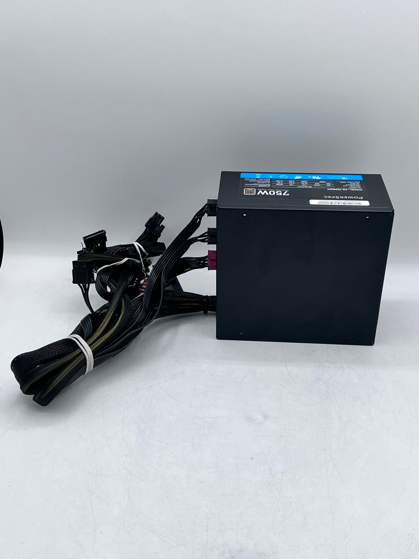 PowerSpec PS750BSM 750W 80plus Bronze Gaming Desktop Power Supply - Black