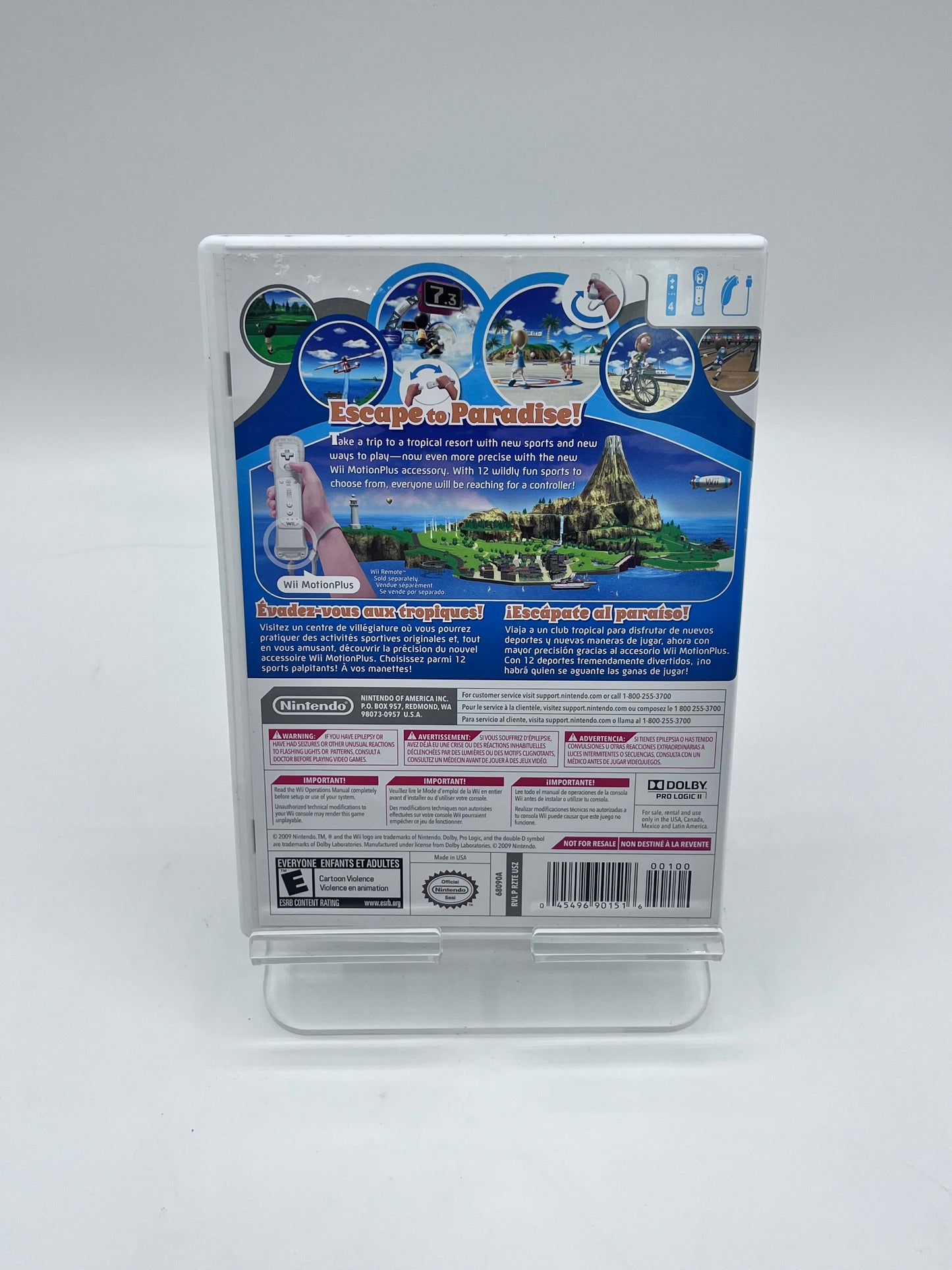 Wii Sports Resort Video Game - Free Shipping!!!