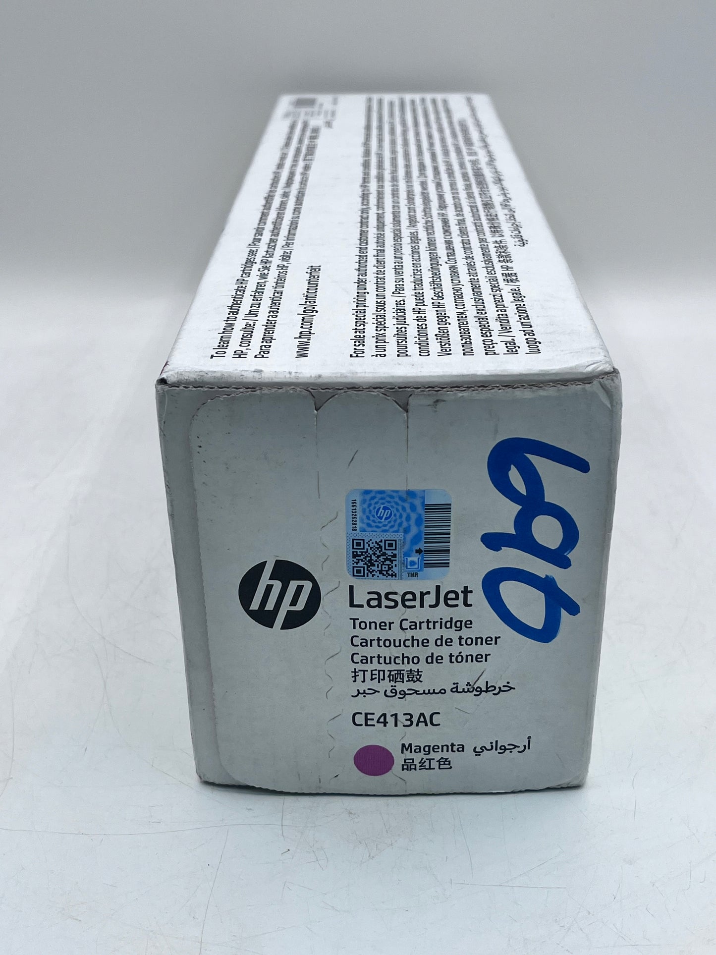 Genuine HP CE413AC Magenta Toner Cartridge - Factory Sealed