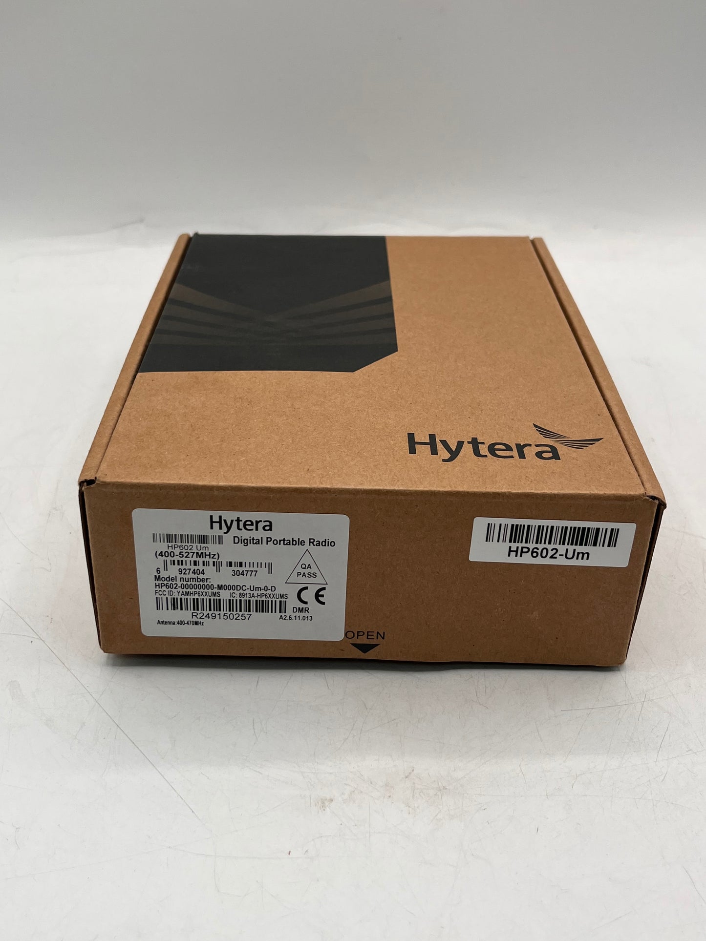 HYTERA HP602 UM Digital Portable Radio Black