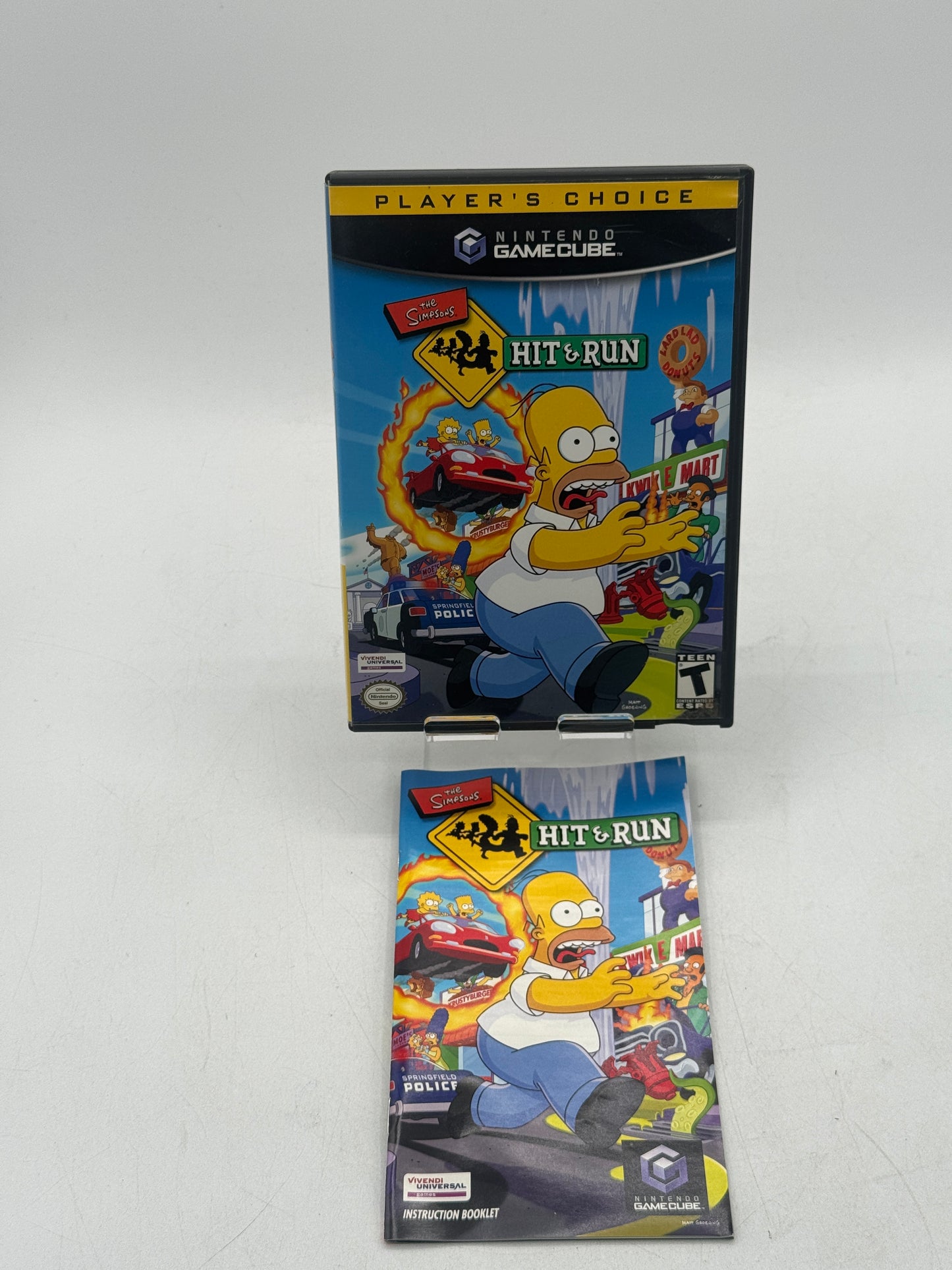 The Simpsons Hit & Run Nintendo GameCube CIB Complete Tested Game Cube