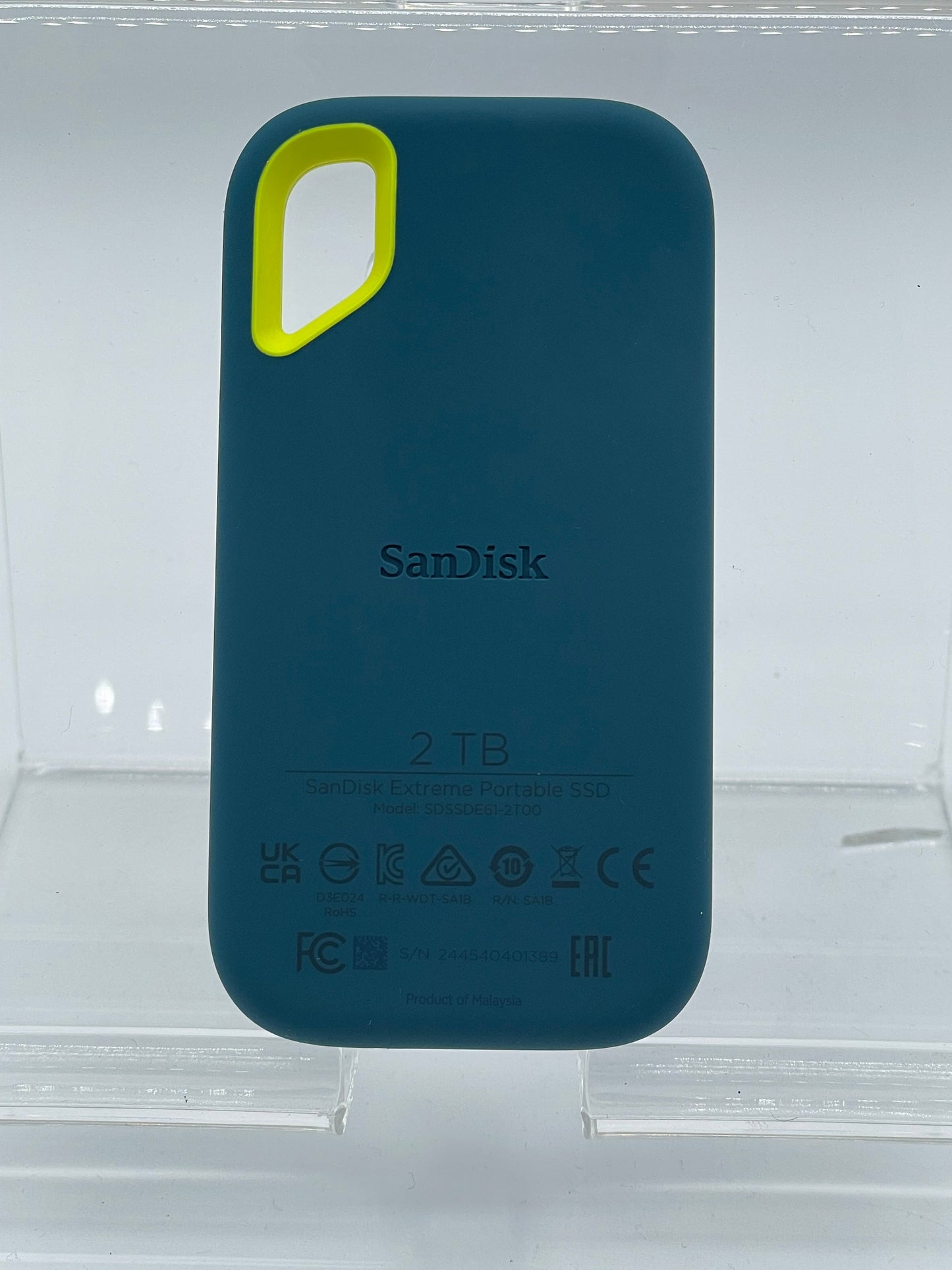 Sandisk Pro SSD 2TB Extreme Used Fast Solid State Drive
