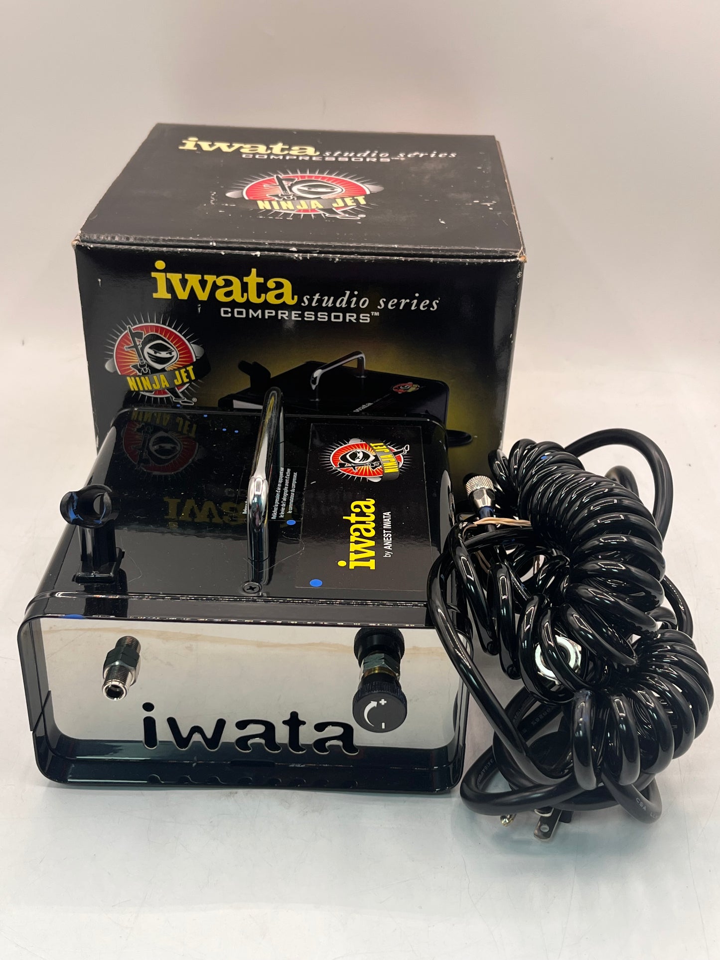 IWATA Is35m Studio Series Ninja Jet Air Compressor - Black