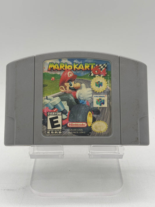 SUPER MARIO KART 64--Nintendo N64 Tested Free Shipping