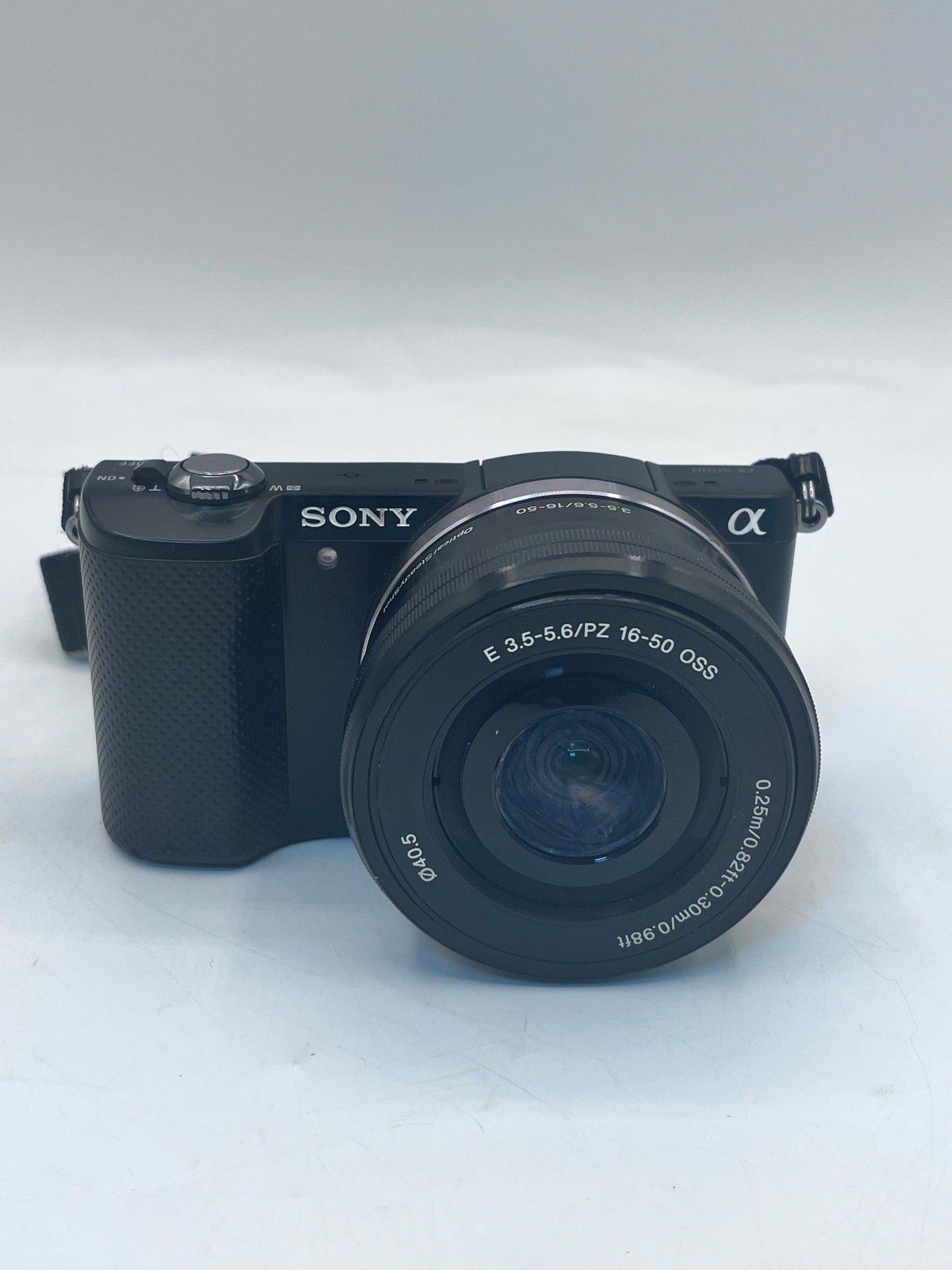 Sony Alpha a5000 Mirrorless Digital Camera with 16-50mm OSS Lens - Black