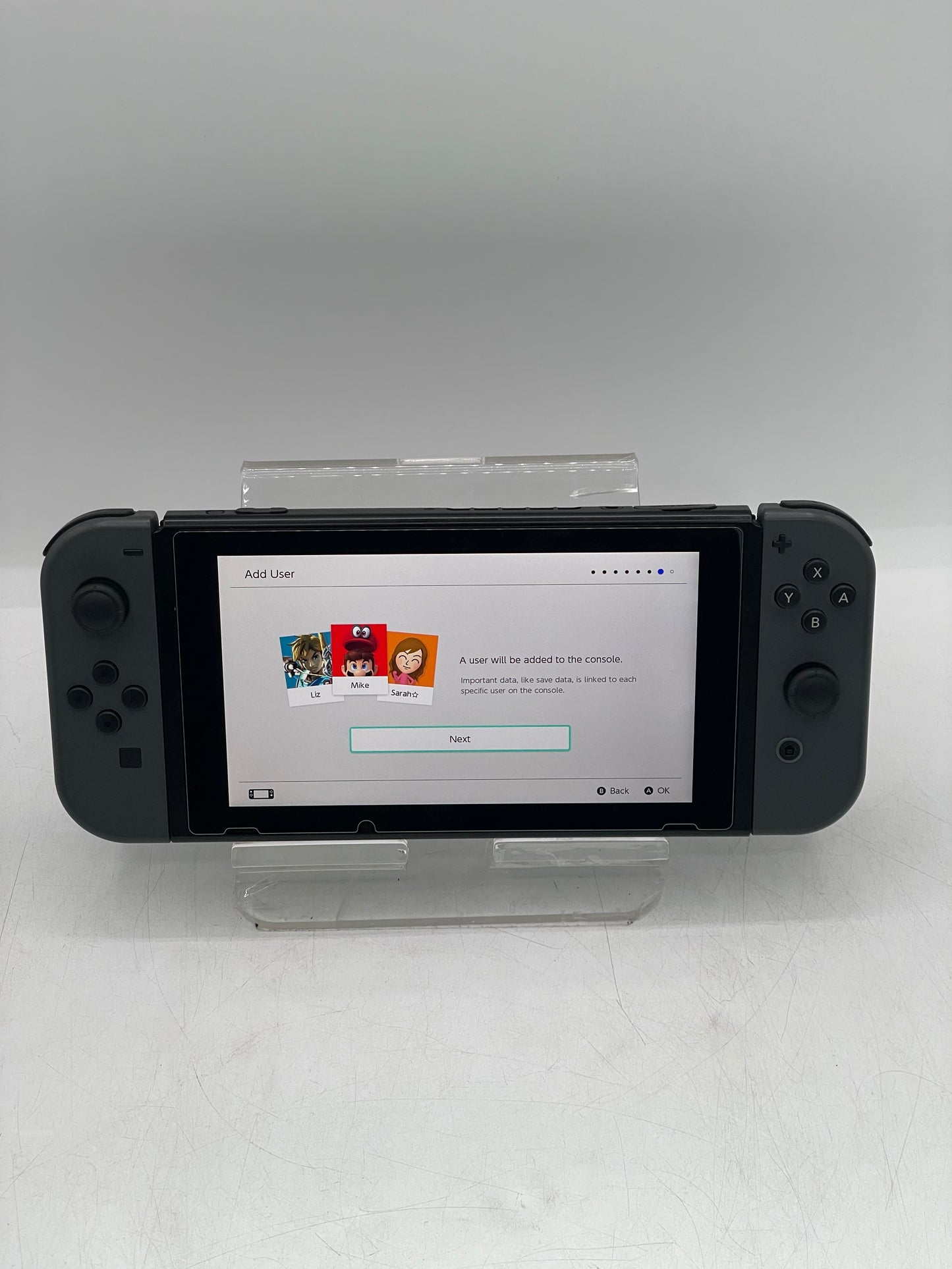 Used Nintendo Switch HAC-001 Handheld Video Game Console - Black