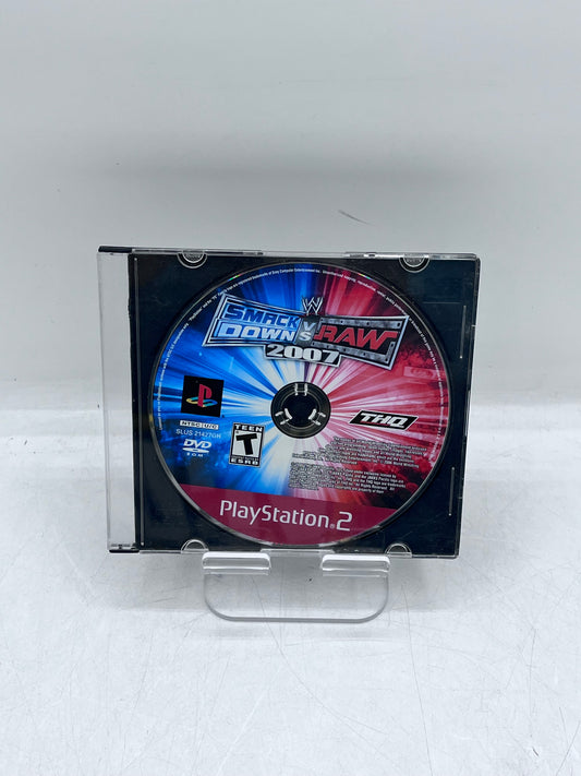 WWE Smackdown vs. Raw 2007 for PlayStation 2 - Free Shipping !!