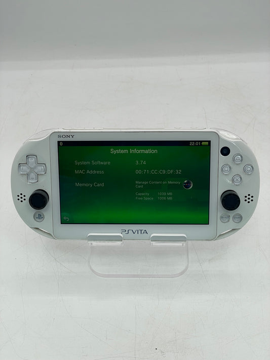 Sony PlayStation Vita Slim (PCH-2000) White - Fully Functional Console