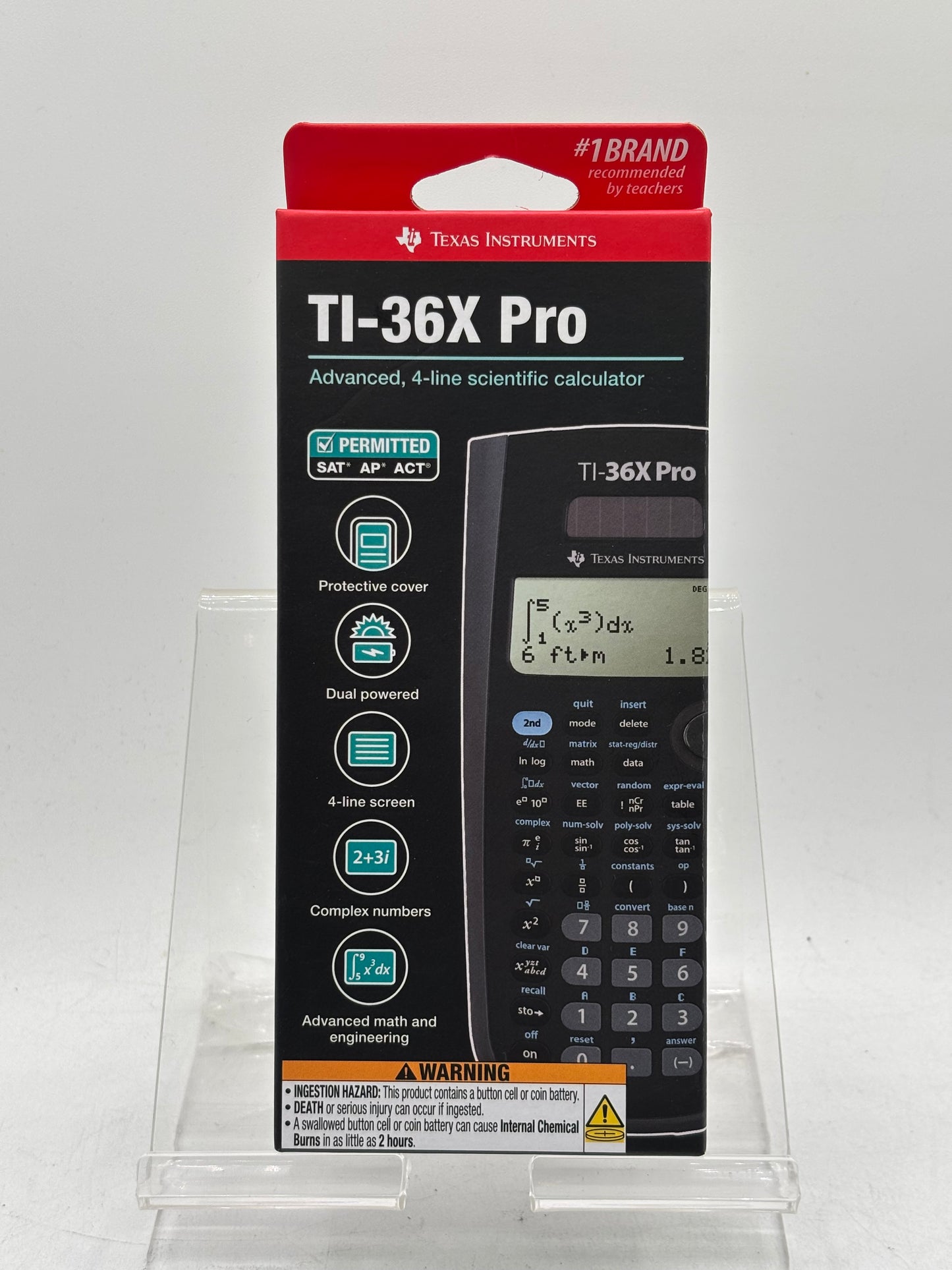 Texas Instruments TI-36X Pro Scientific Calculator Black New In Box