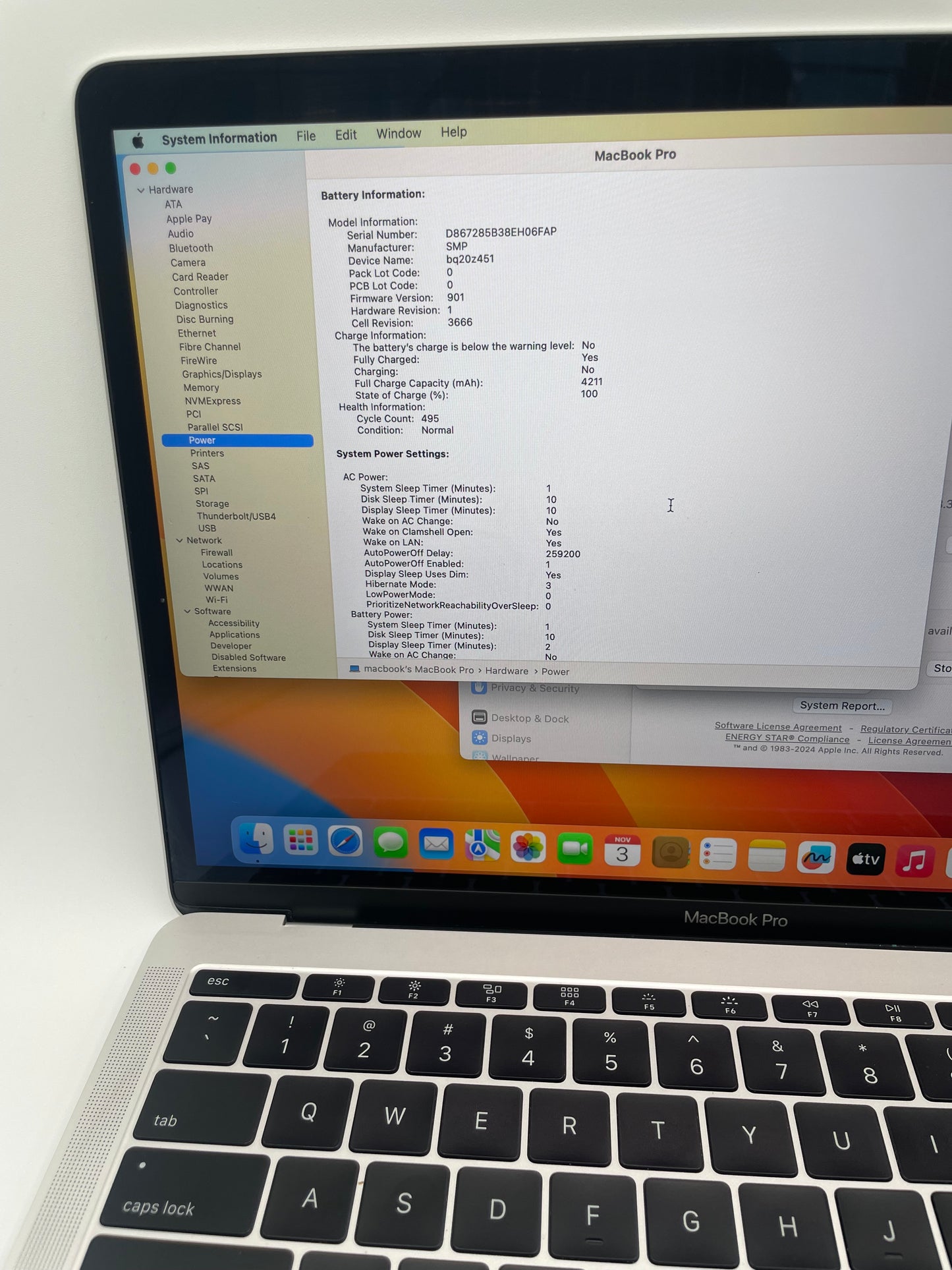 2017 Apple MacBook Pro 13" A1708 Core i5 @ 2.3GHz 8GB 128GB Space Gray