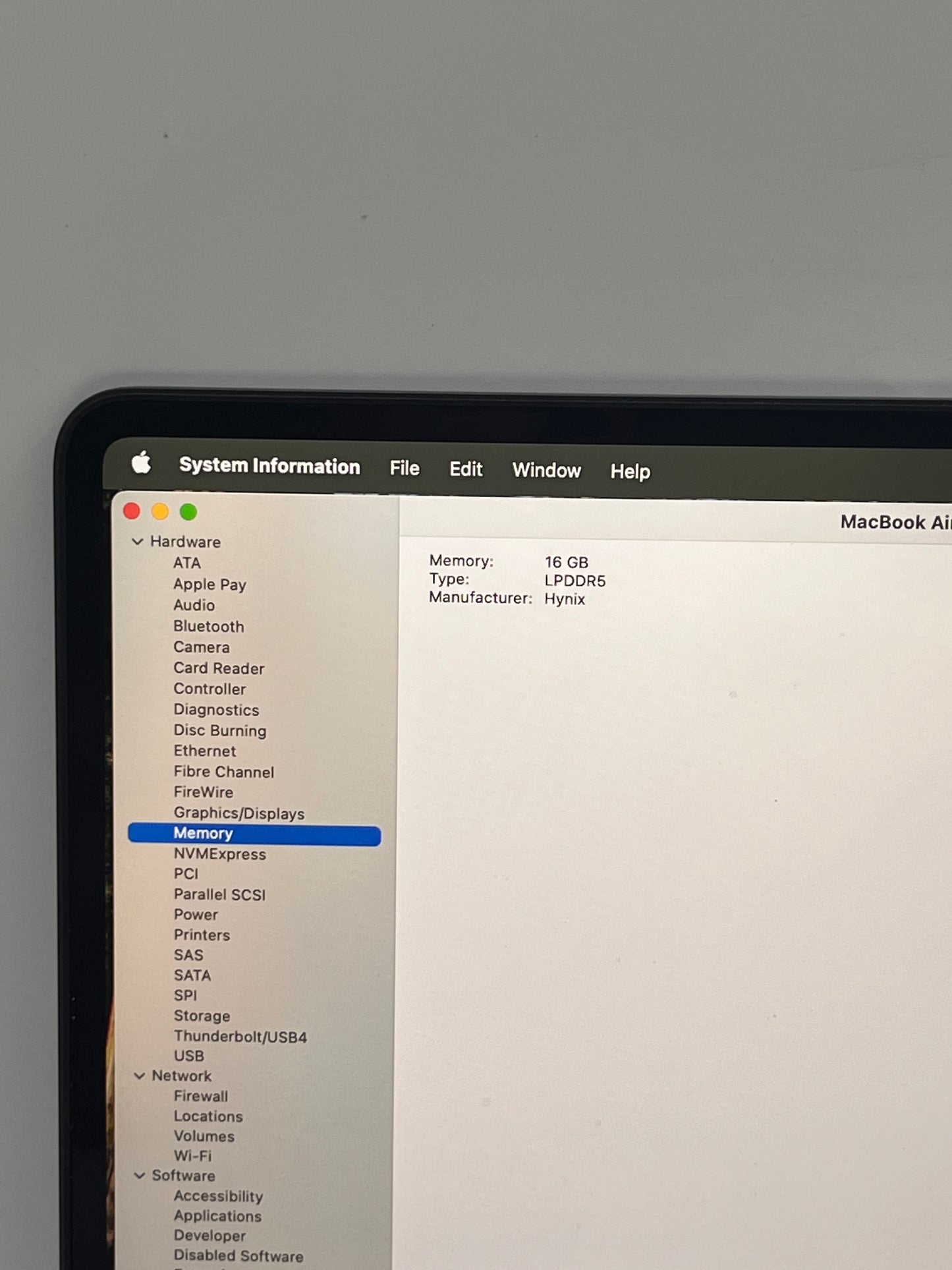 2025 Apple MacBook Air 13" M4 10C/8C 16GB 512GB Midnight A3240 27 Cycle Count