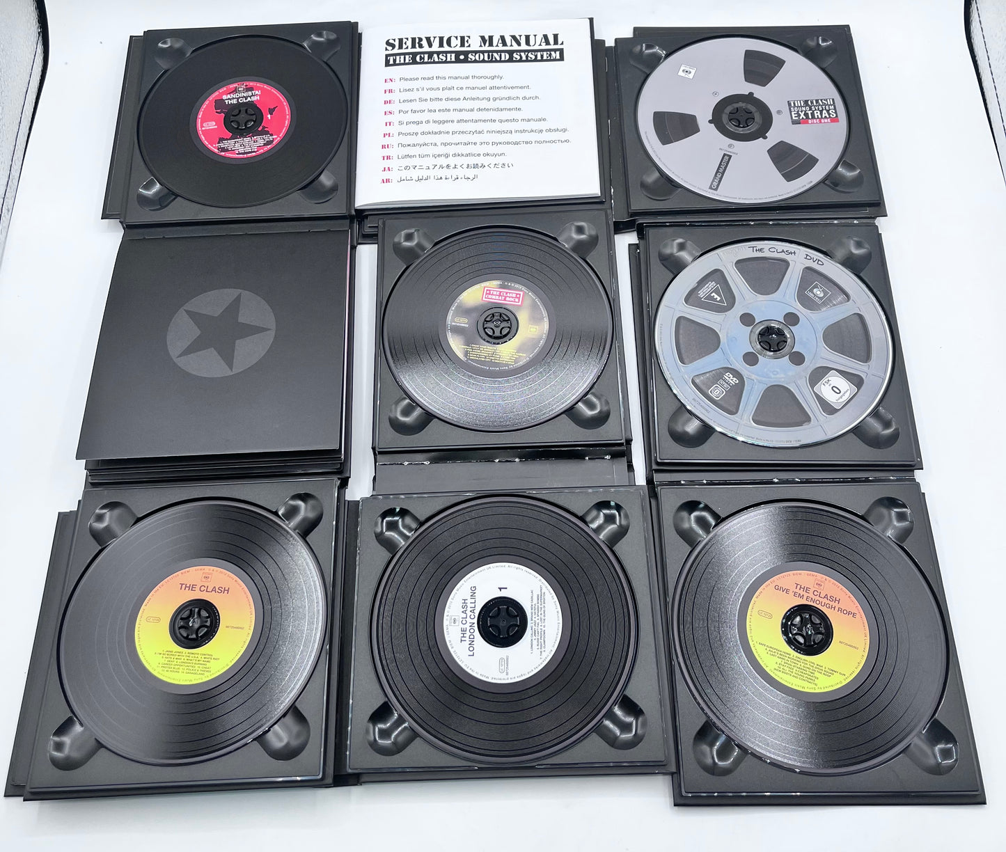 The Clash Sound System (11 CD & 1 DVD & MEMORABILIA BOX SET)