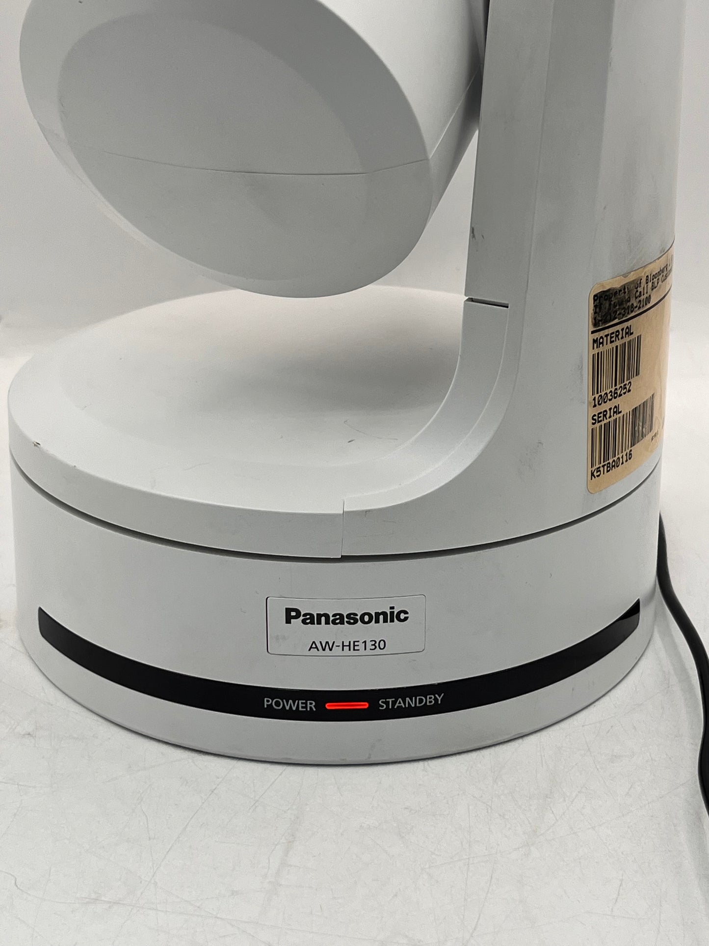 Panasonic AW-HE130 White Full HD 3MOS 20x Optical Zoom PTZ Camera - White