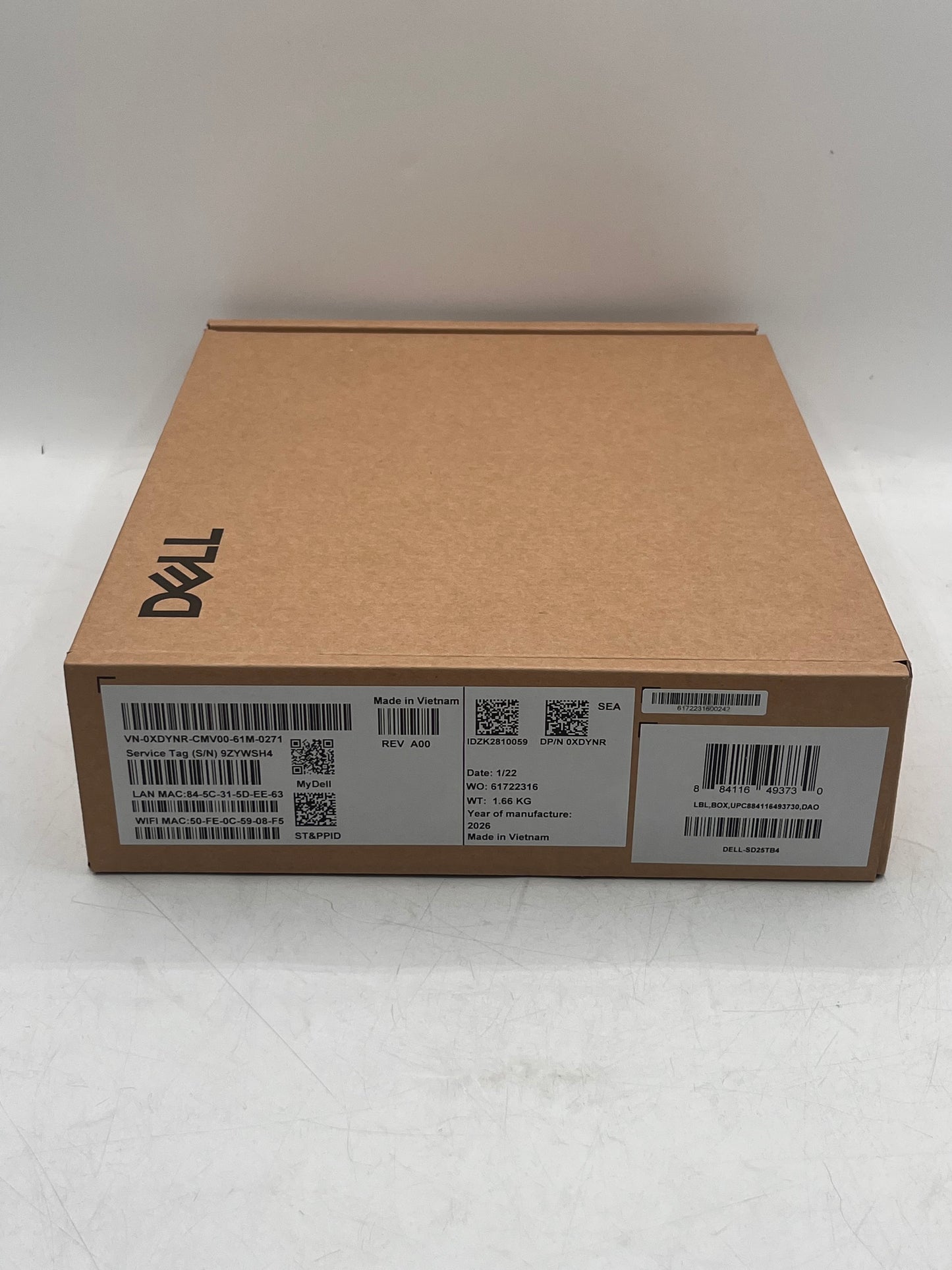 Dell Pro Thunderbolt 4 Dock 0XDYNR, Black