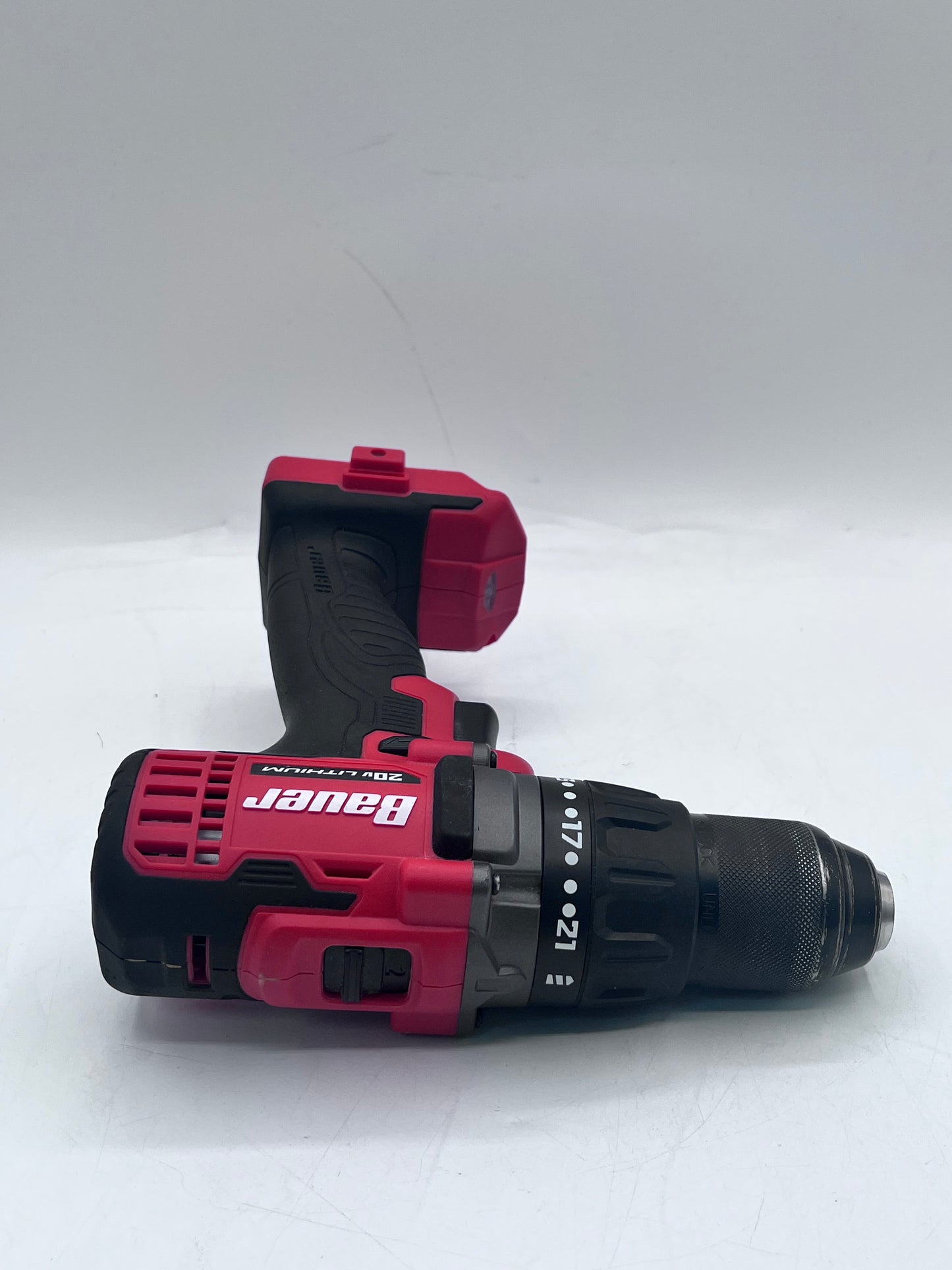 BAUER 20V 1/2 Inch Drill/Driver 1791C-B1 Tool Only Red