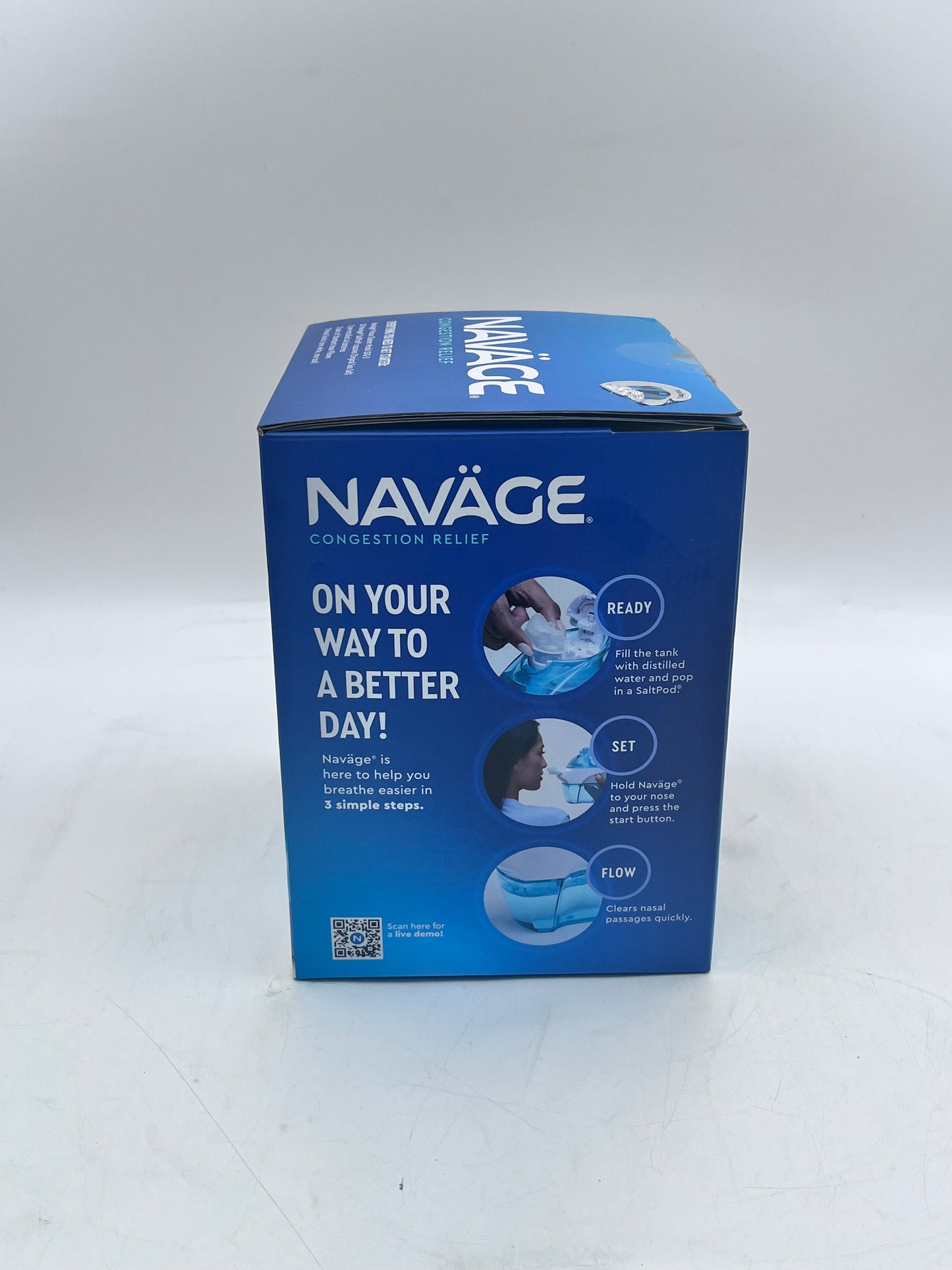 NAVAGE Congestion Relief Accessory Blue