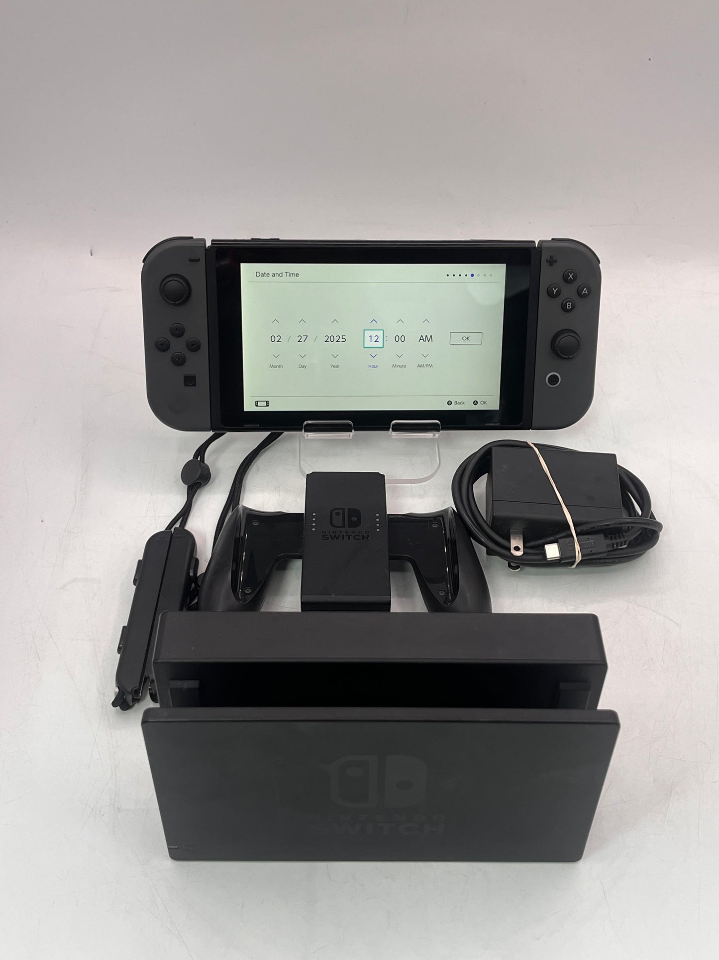 Nintendo Switch HAC-001-01 32GB Game Console Tested w/ Accessories Free Shipping