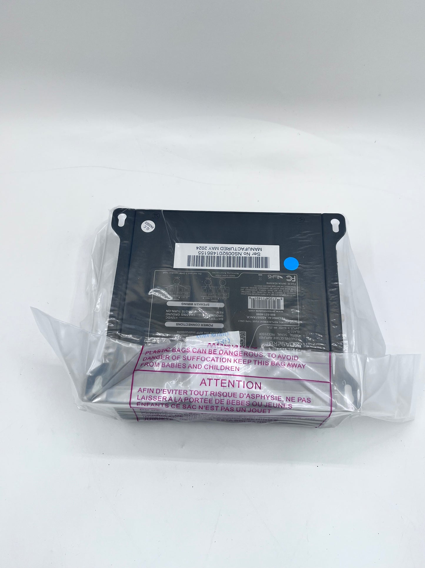 JENSEN XDA92RB 2 Channel MOSFET Amplifier READ