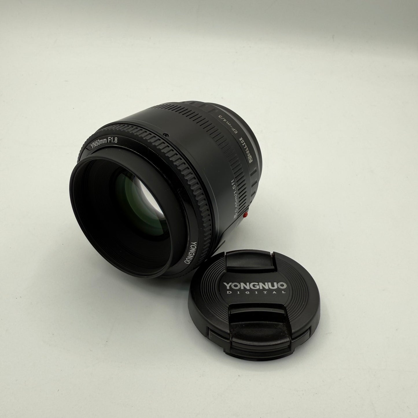 Yongnuo 50mm Camera Lens Black Used Condition B