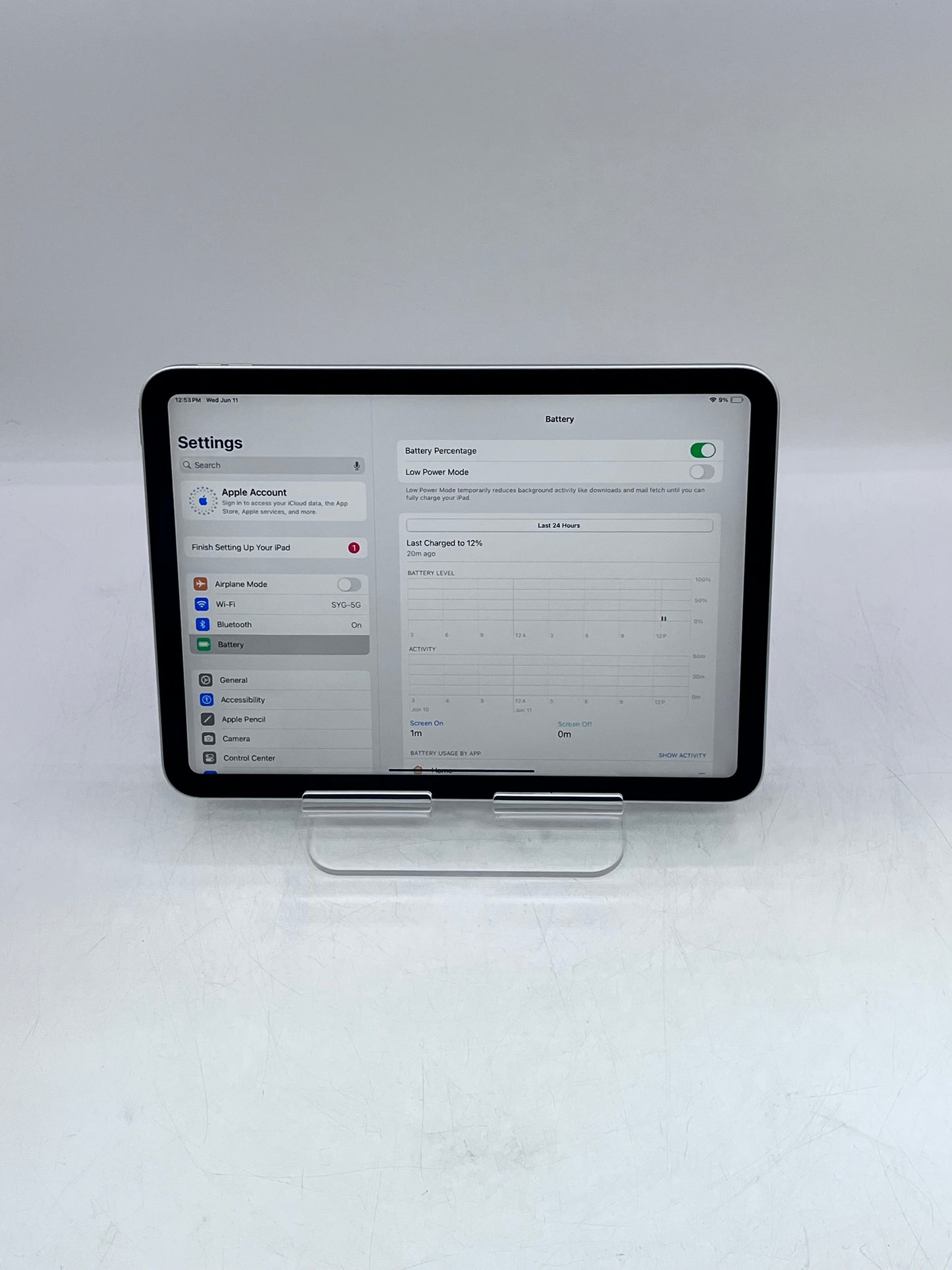Apple iPad (10th Gen) A2696 MPQ03LL/A (2022)  64GB - Silver