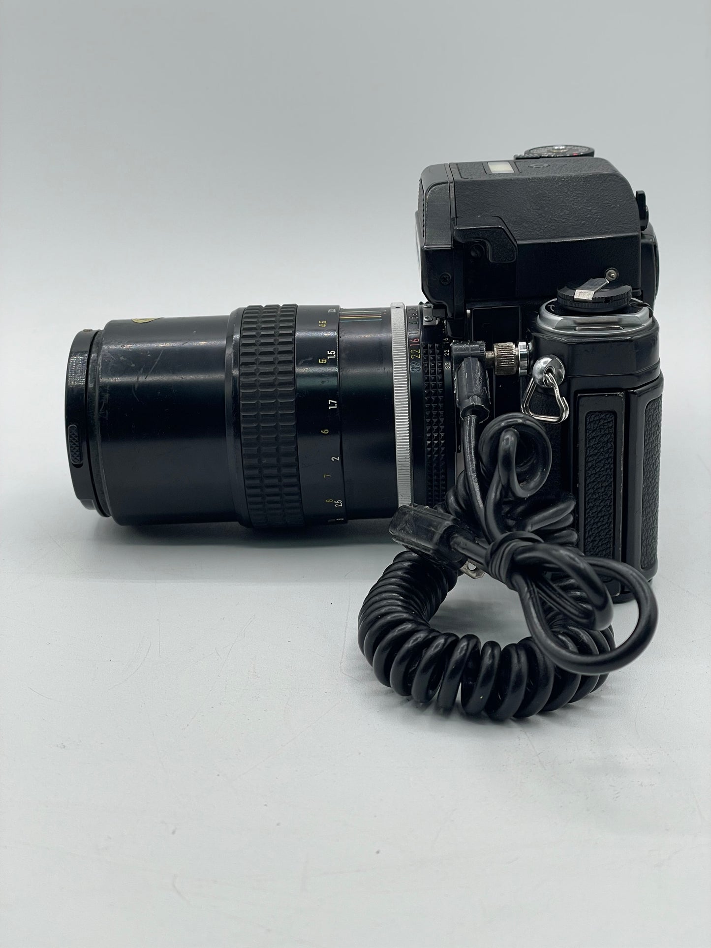 Nikon F2AS 35mm Film SLR Camera with Nikkor-Q Auto 135mm f/3.5 lens