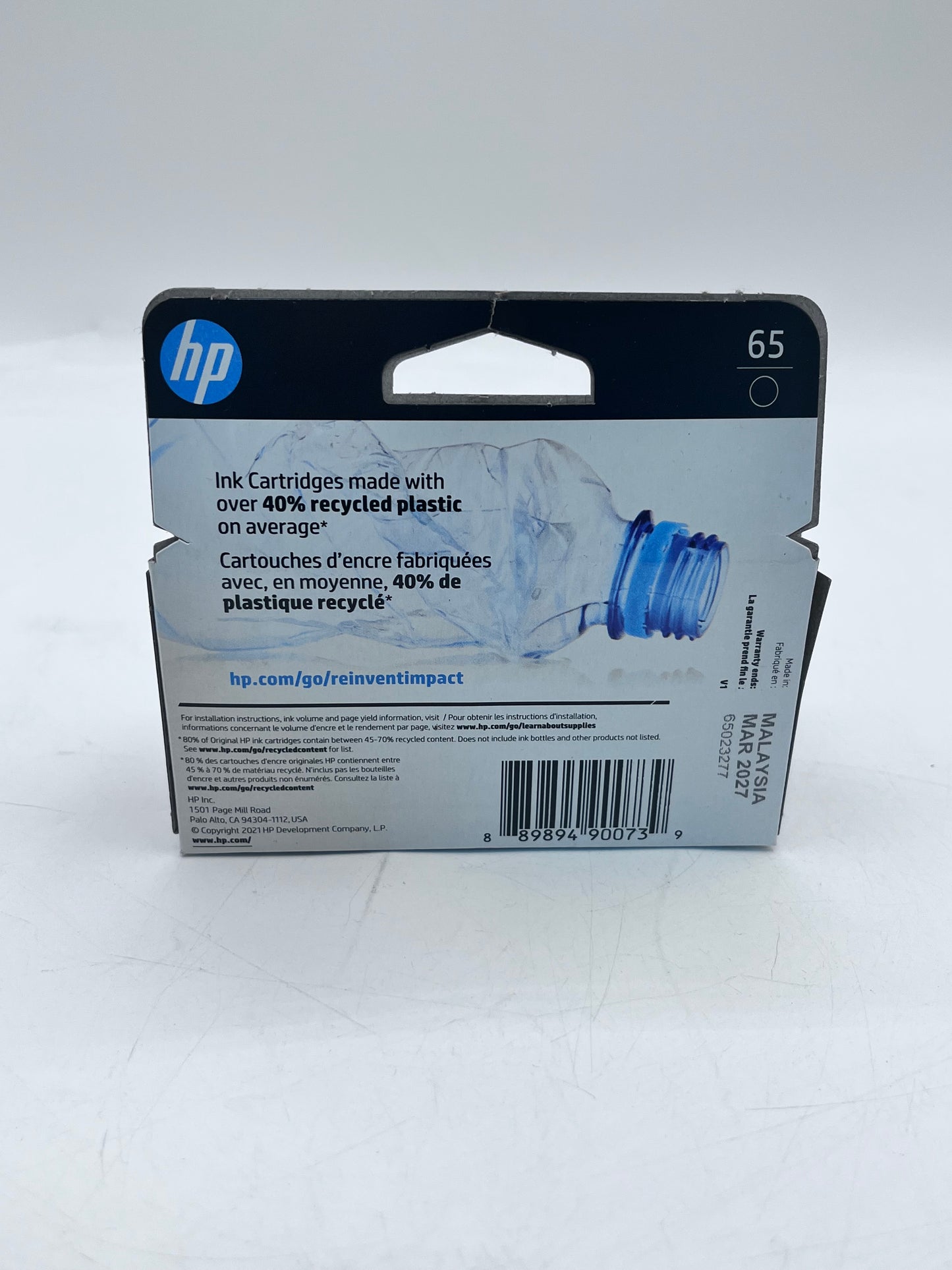 HP 65 Printer Toner - Black