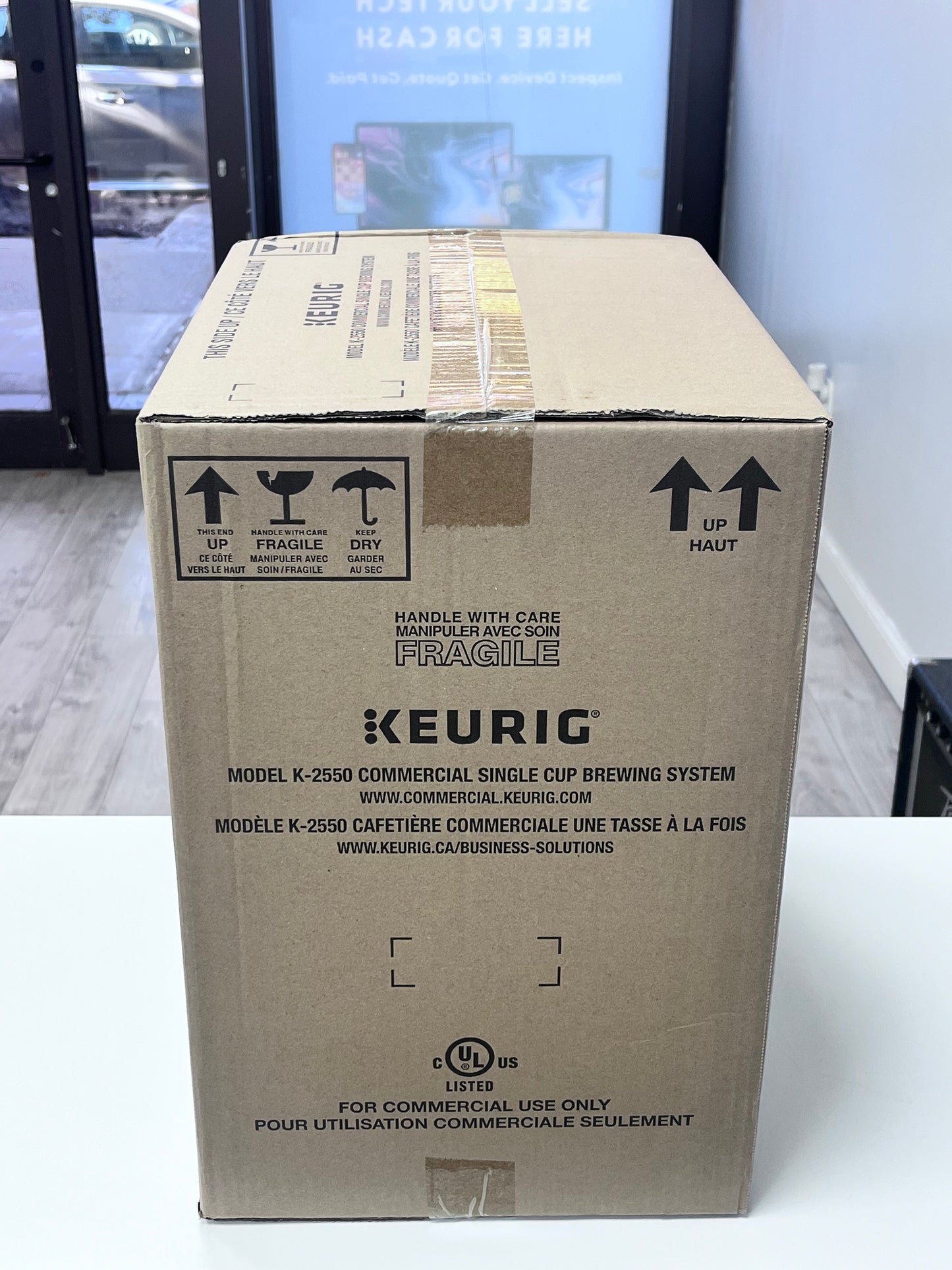 KEURIG K-2550 Single Serve Commercial Coffee Maker Reservoir Bundle NEW IN BOX