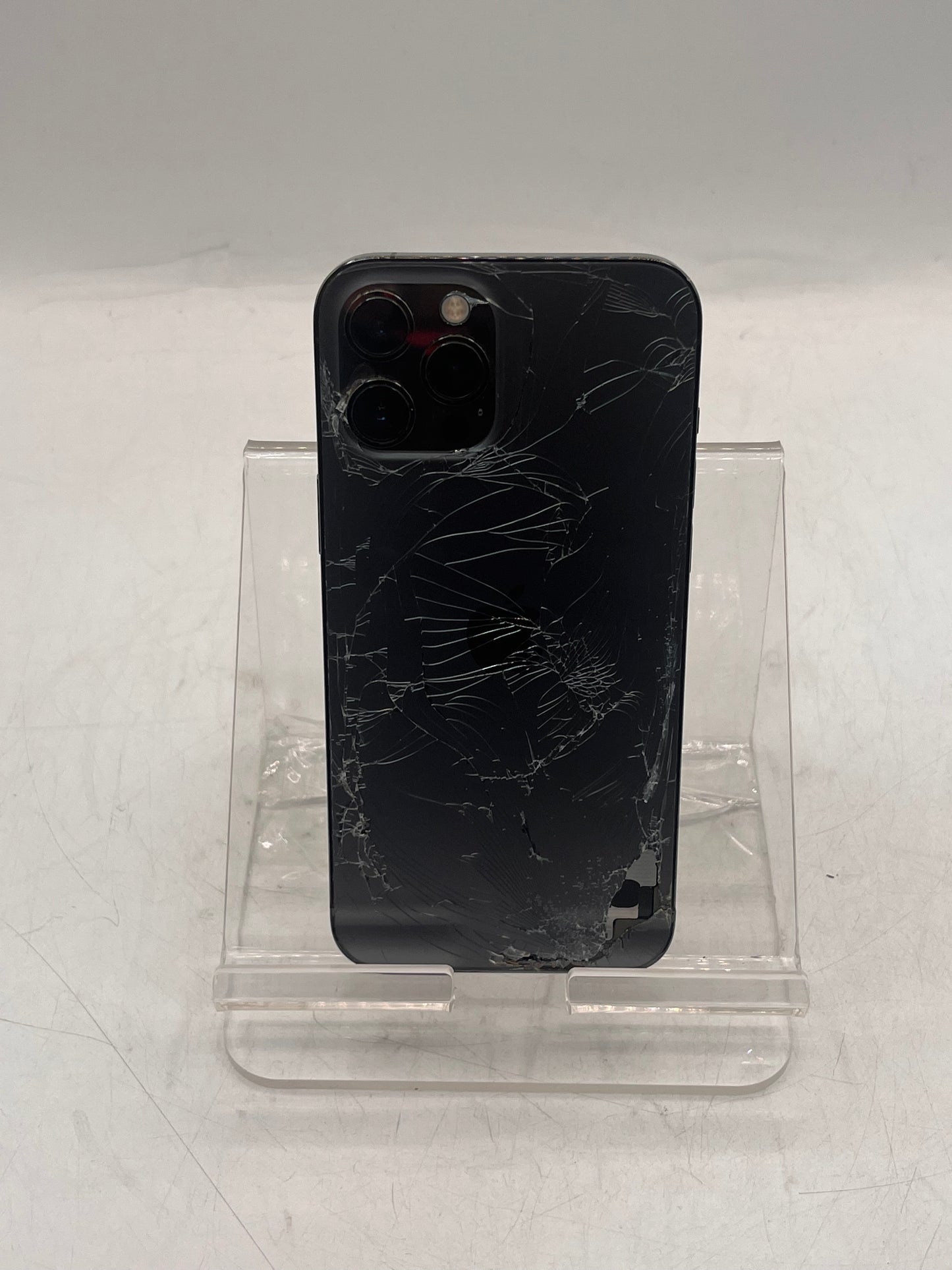 Apple iPhone 12 Pro Max A2342 MG9H3LL/A 128GB Black Smartphone Broken