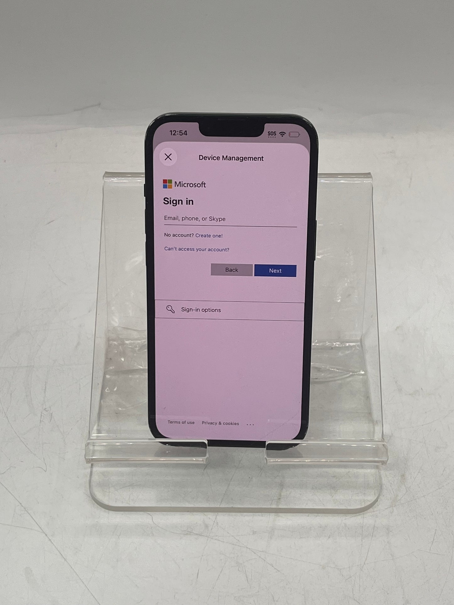 Apple iPhone 12 64GB Black REMOTELY MANAGED