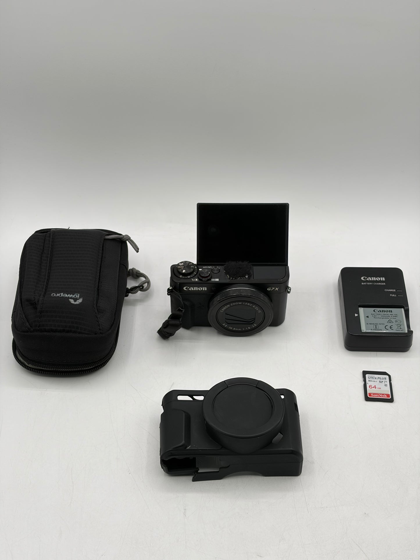 Canon PowerShot G7 X Mark II  20.1 MP 4.2x Optical Zoom Digital Camera Black