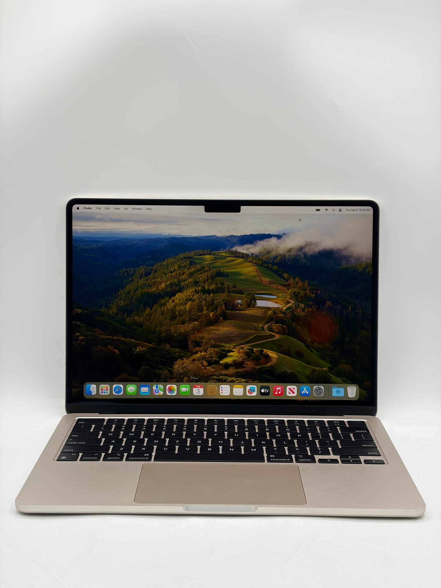 2022 Apple MacBook Air 13" M2 8GB RAM 256GB SSD A2681 MLY33LL/A Starlight