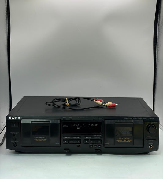 Sony TC-WE435 Stereo Cassette Deck Tested And Working