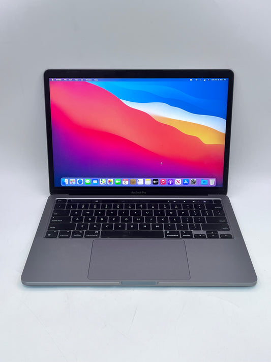 Apple MacBook Pro 13" A2338 2020 M1 8GB 256GB 97% Battery Health- Space Gray