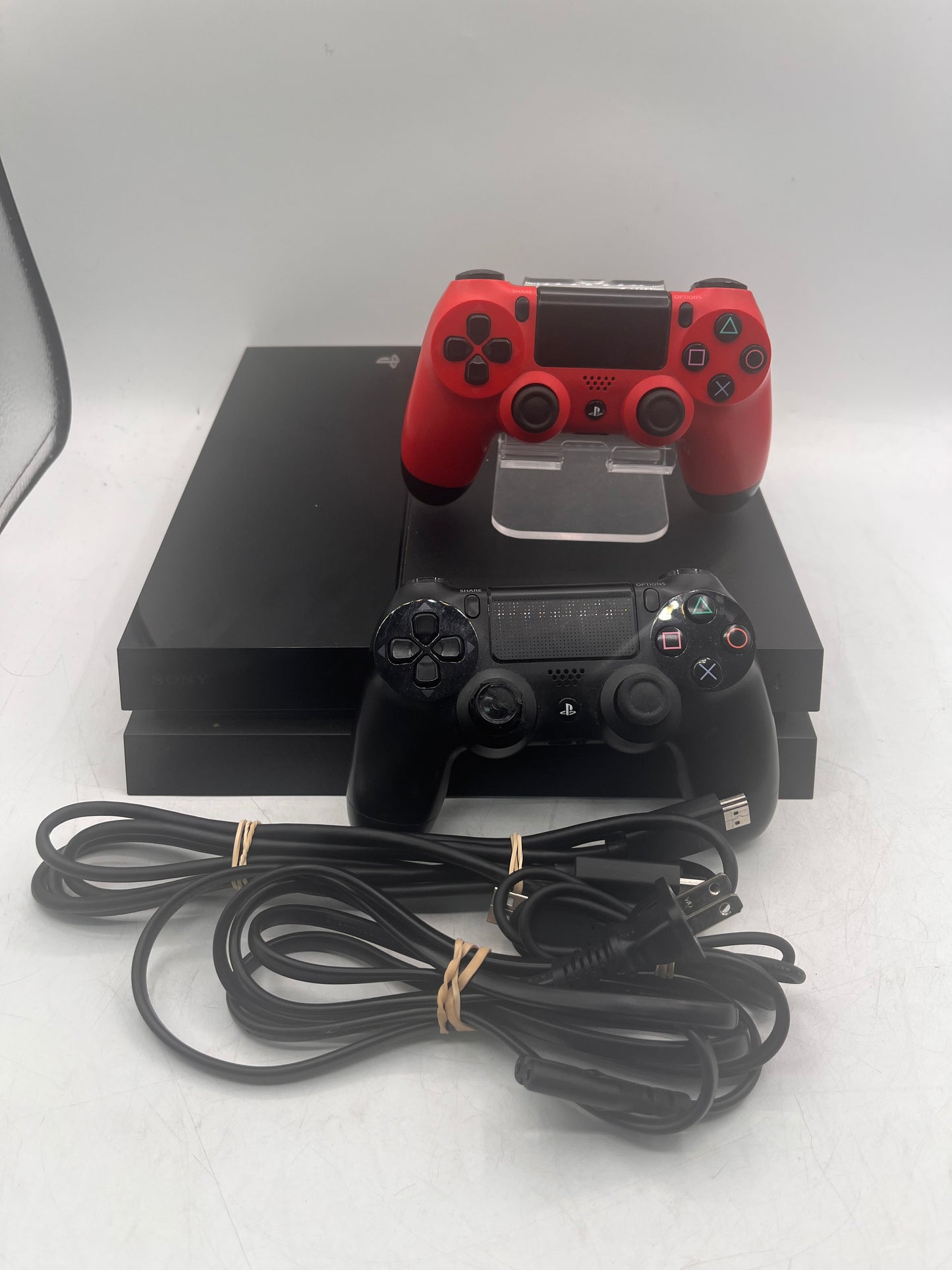Sony PlayStation 4 CUH-1115A 500GB Black Console W/ 2 controllers Tested Free Shipping