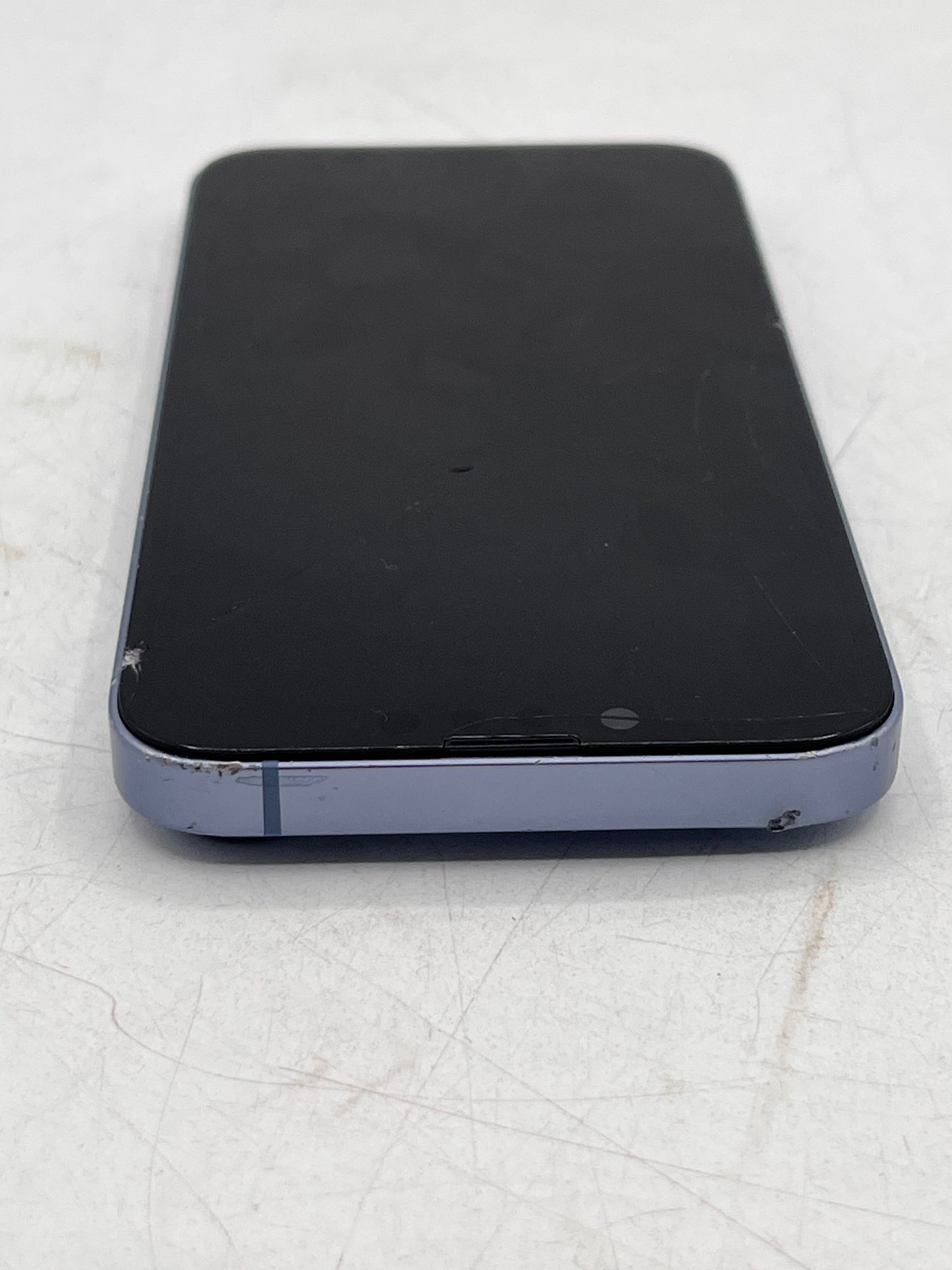 Unlocked Apple iPhone 14 MPVH3LL/A A2649 128GB Blue READ 88% BATT