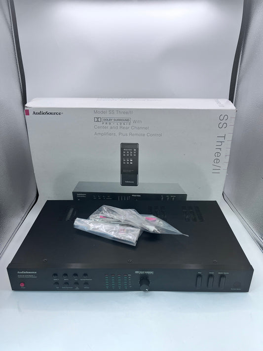 AudioSource SS Three/II Home Audio Receiver - Black