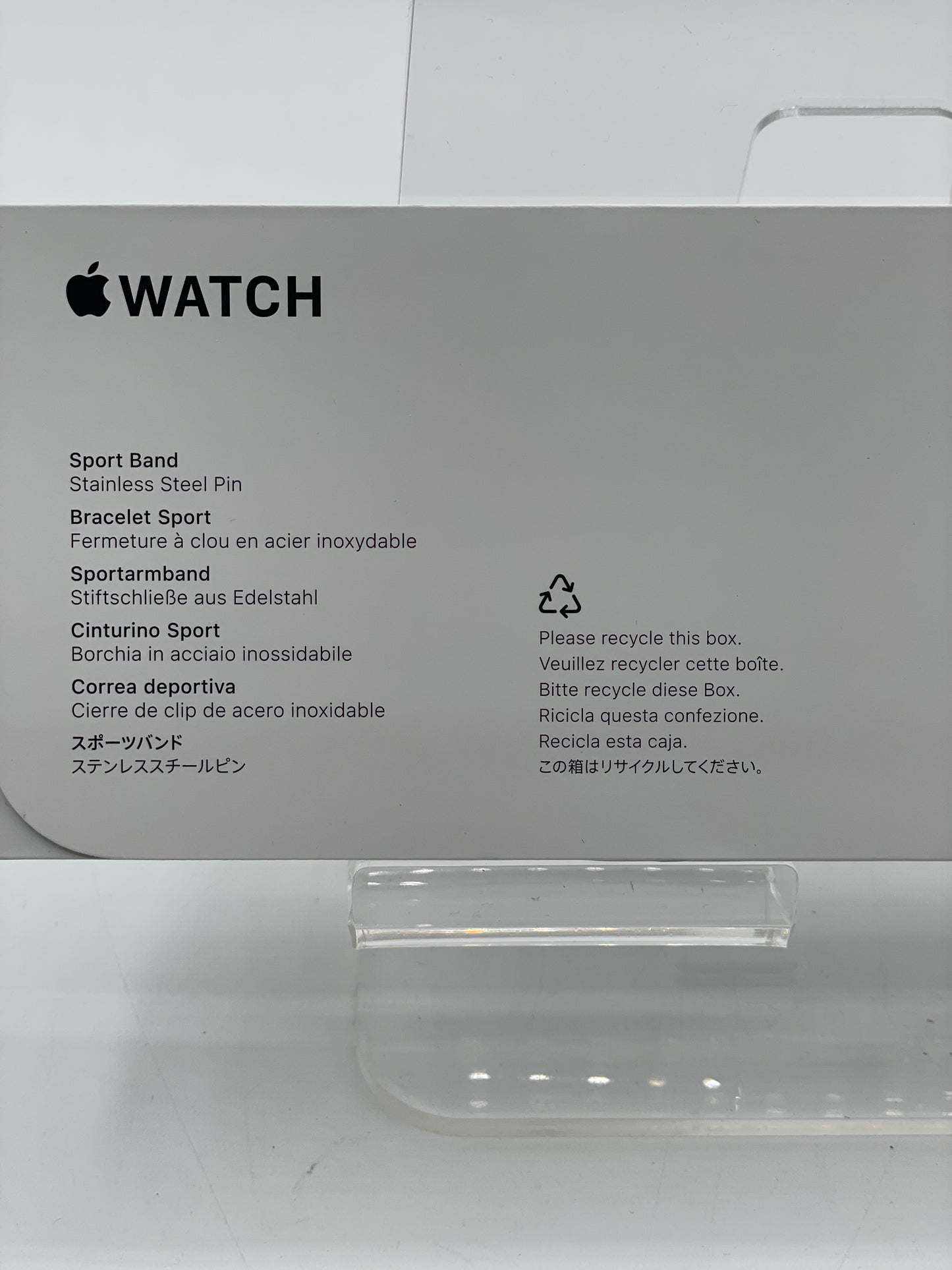 MEH34LW/A Apple Watch SE 3 40mm Aluminum Starlight SB S/M GPS Only A3324