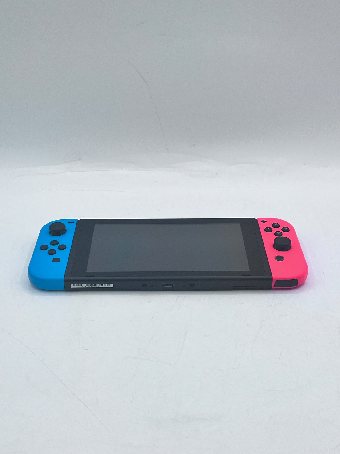 Nintendo Switch V2 Game Console (HAC-001(-01) w/ OEM Blue/Red Joycon)