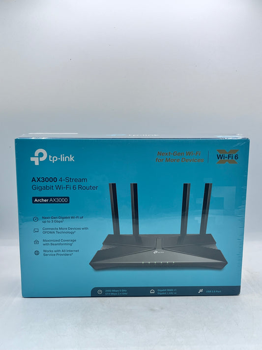 TP-LINK Archer AX3000 4-Stream Gigabit Wi-Fi 6 Router