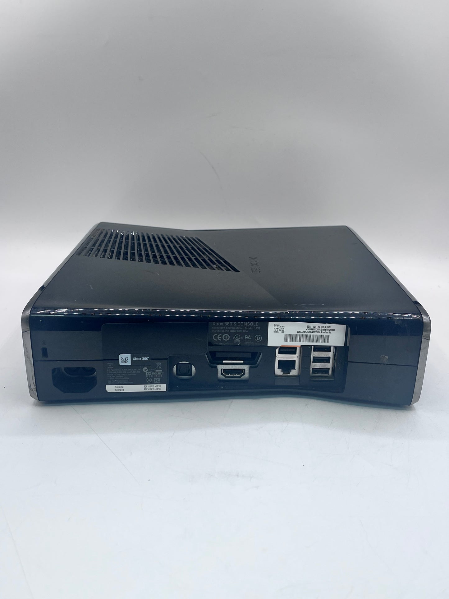 Microsoft Xbox 360 S 1439 Video Game System 250GB Black