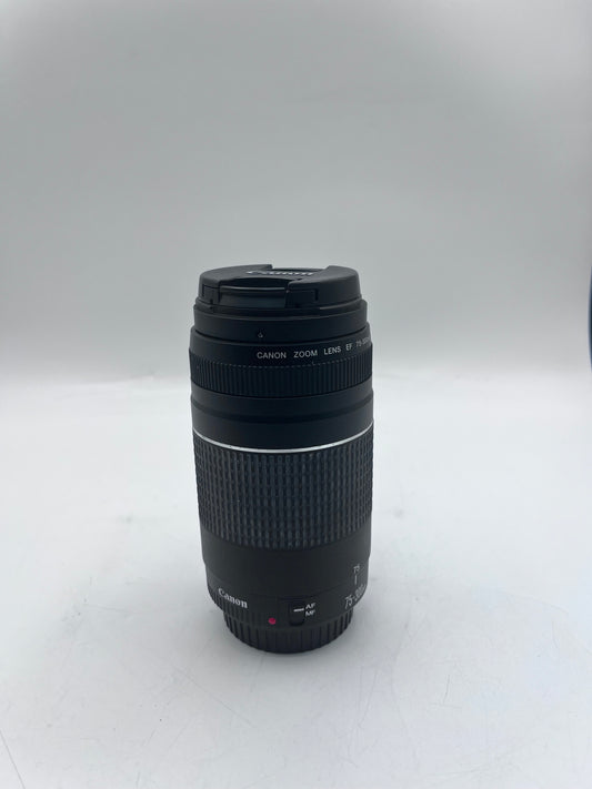 Canon EF 75-300mm f4-5.6 Camera Lens - Black