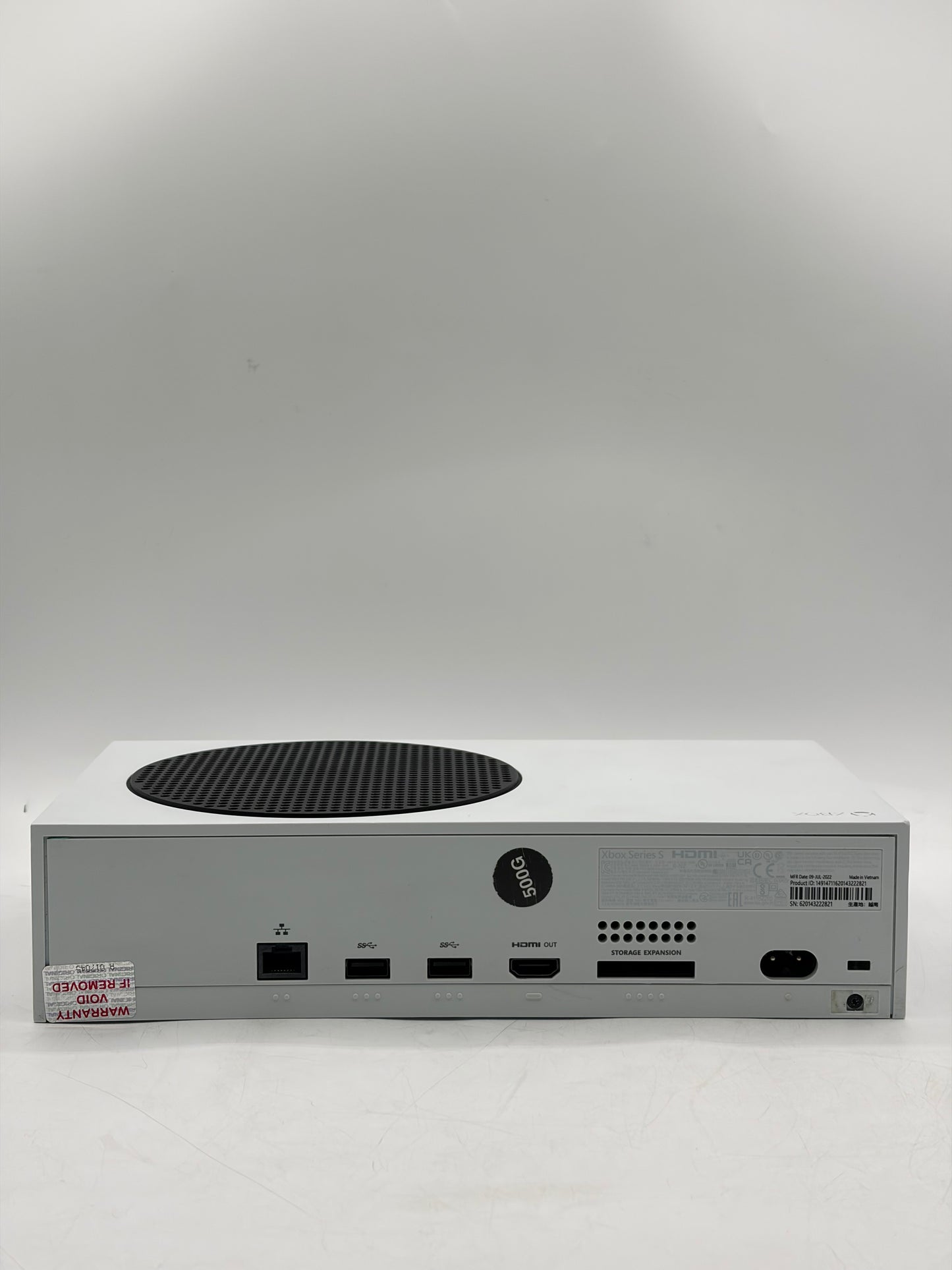 Microsoft Xbox Series S (1881) 2020 512GB White Video Game Console