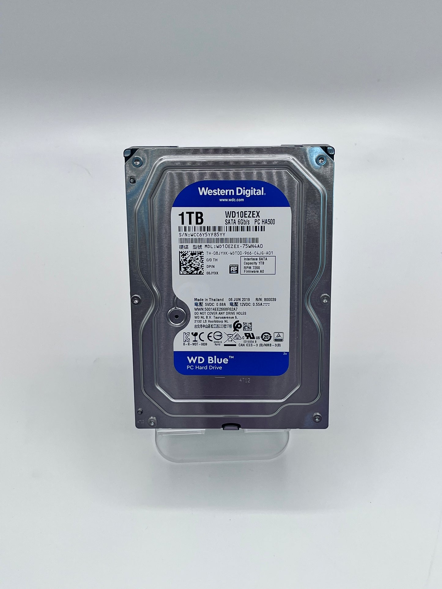 Western Digital WD Blue 1TB 3.5" SATA HDD 7200RPM WD10EZEX