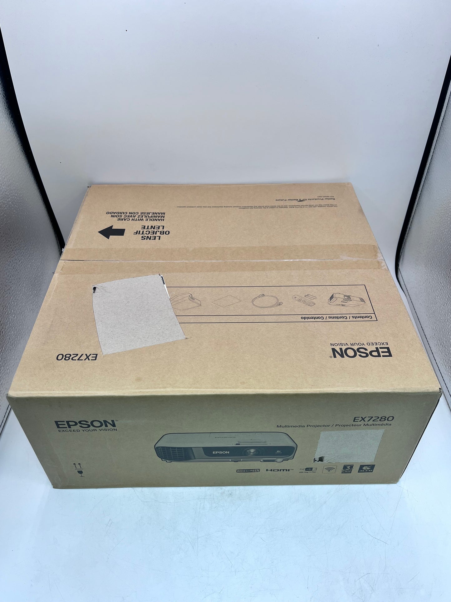 Epson Pro EX7280 Projector 4000 ANSI Lumens - White